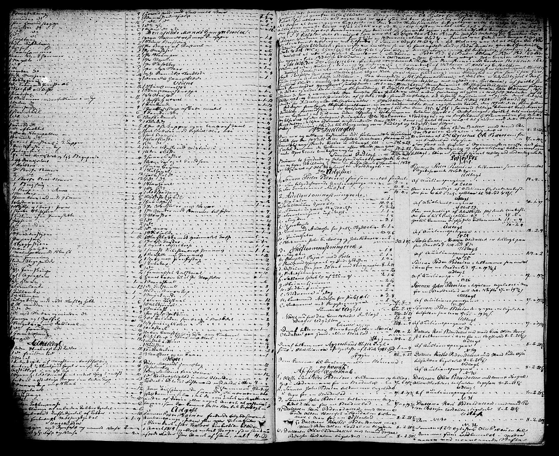 Sør-Østerdal sorenskriveri, AV/SAH-TING-018/J/Jb/L0001: Skifteprotokoll, 1823-1828, p. 8b-9a