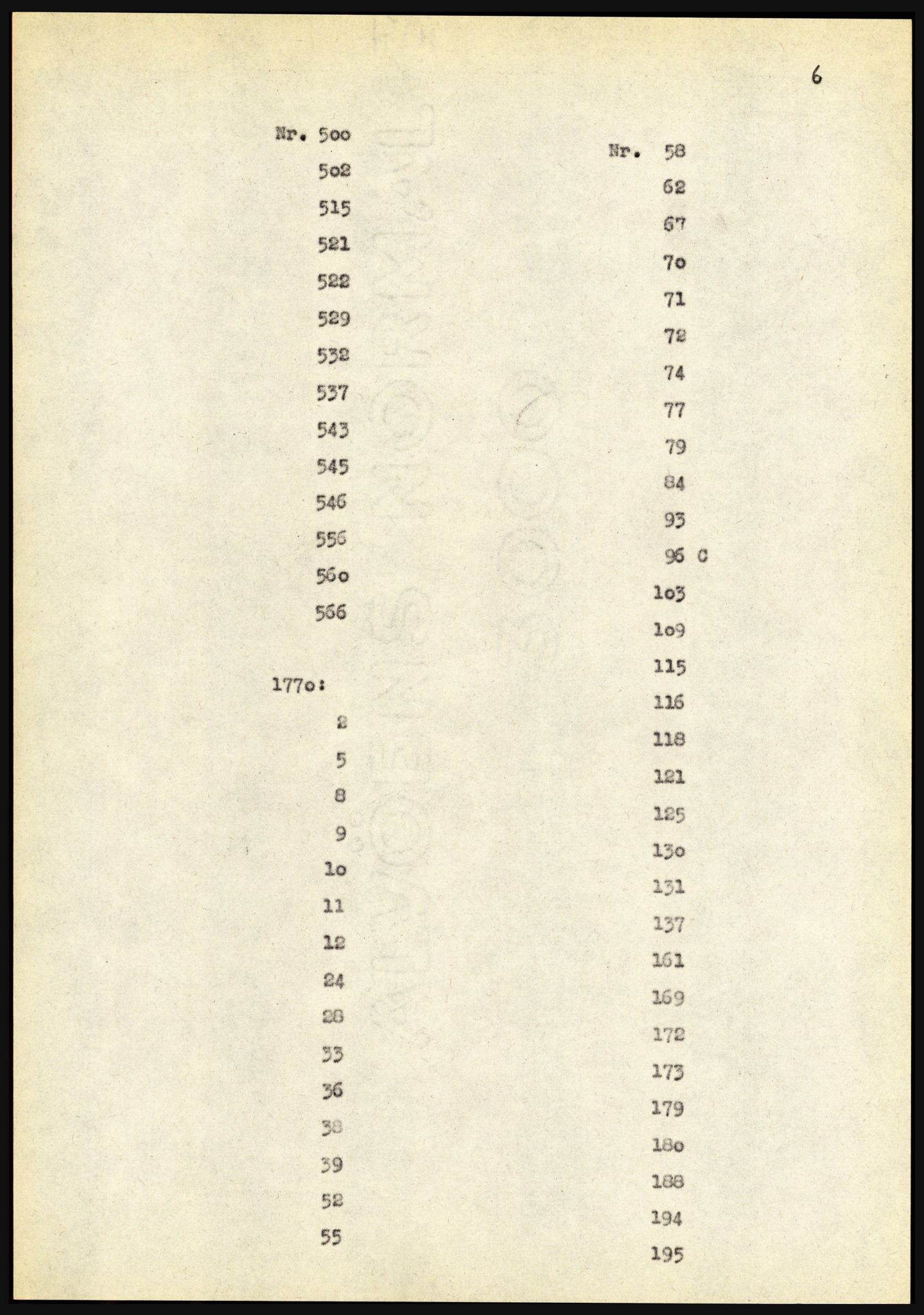 Riksarkivet, Seksjon for eldre arkiv og spesialsamlinger, AV/RA-EA-6797/H/Ha, 1953, p. 6