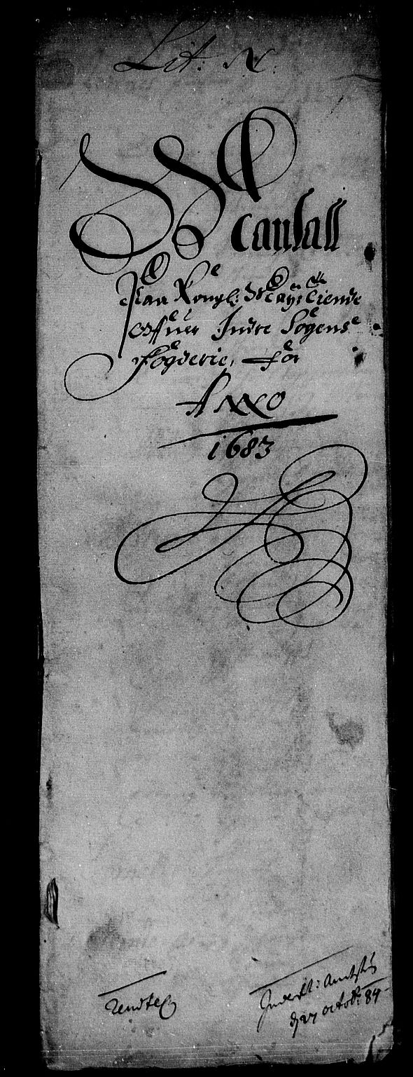 Rentekammeret inntil 1814, Reviderte regnskaper, Stiftamtstueregnskaper, Bergen stiftamt, AV/RA-EA-6043/R/Rc/L0070: Bergen stiftamt, 1683