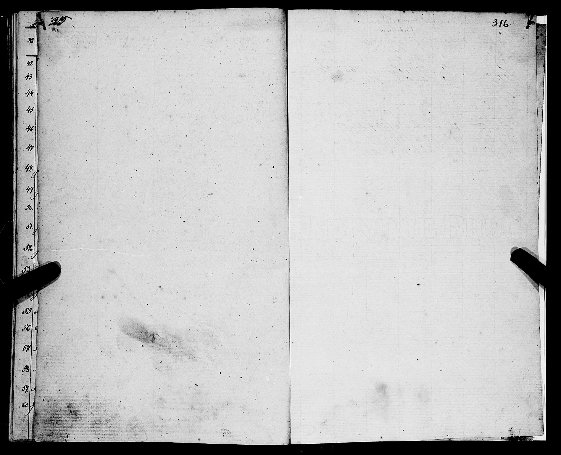 Hafslo sokneprestembete, AV/SAB-A-80301/H/Haa/Haaa/L0009: Parish register (official) no. A 9, 1852-1873, p. 315-316