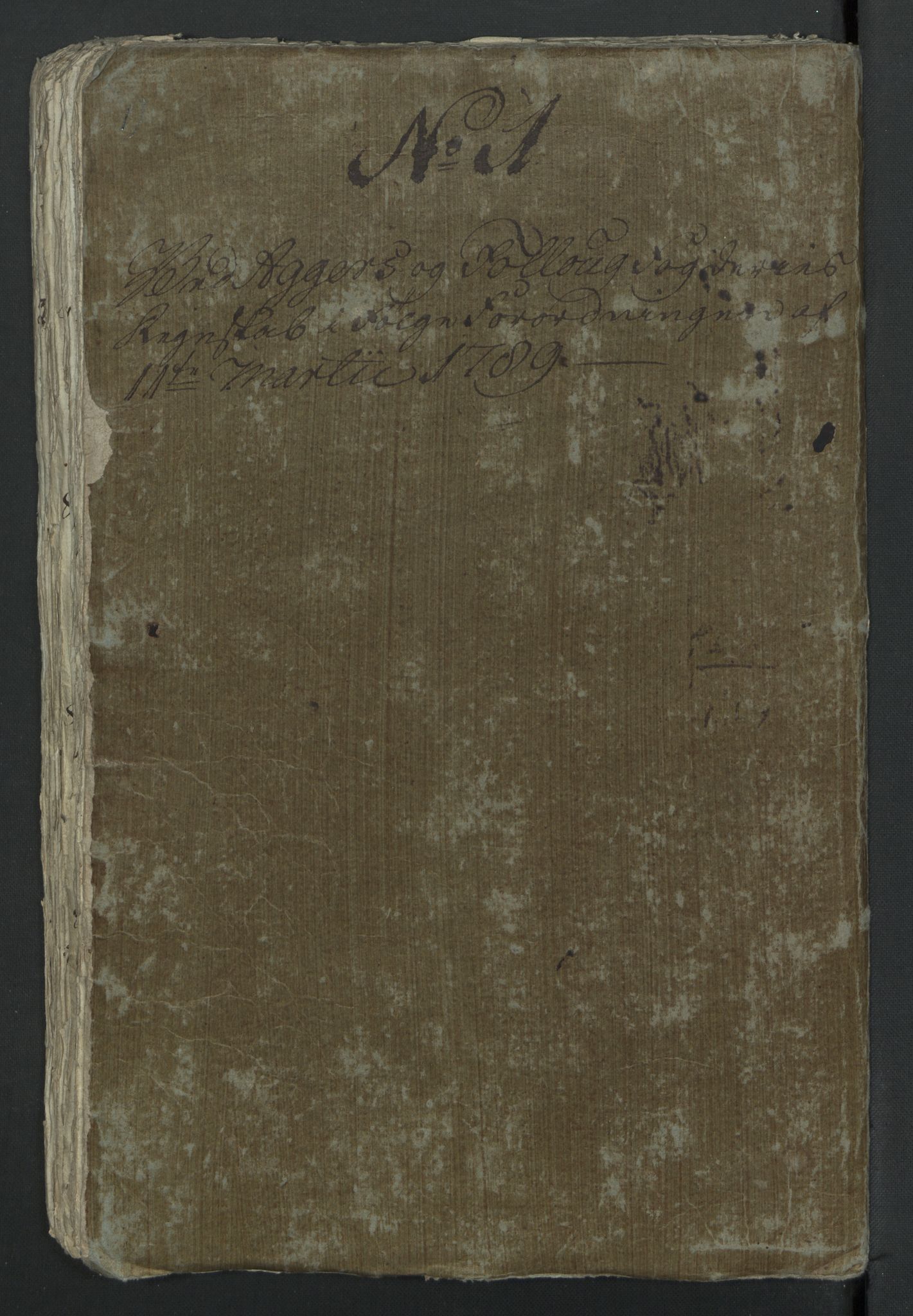 Rentekammeret inntil 1814, Reviderte regnskaper, Mindre regnskaper, AV/RA-EA-4068/Rf/Rfe/L0001: Aker og Follo fogderi, 1789, p. 171