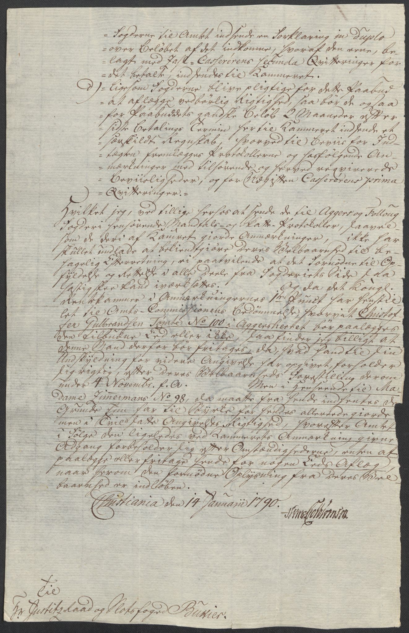 Rentekammeret inntil 1814, Reviderte regnskaper, Mindre regnskaper, AV/RA-EA-4068/Rf/Rfe/L0001: Aker og Follo fogderi, 1789, p. 35