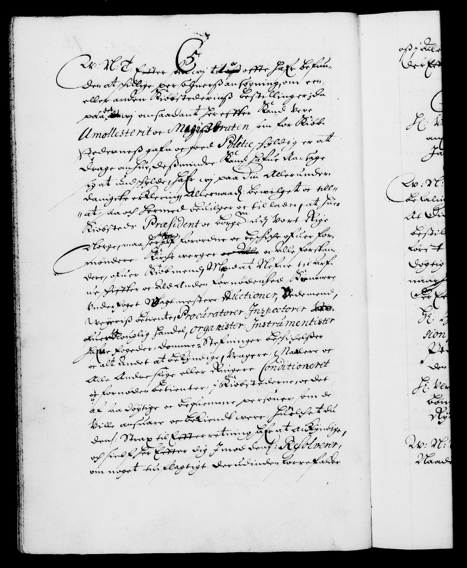 Danske Kanselli 1572-1799, RA/EA-3023/F/Fc/Fca/Fcab/L0012: Norske tegnelser (mikrofilm), 1670-1683, p. 18b