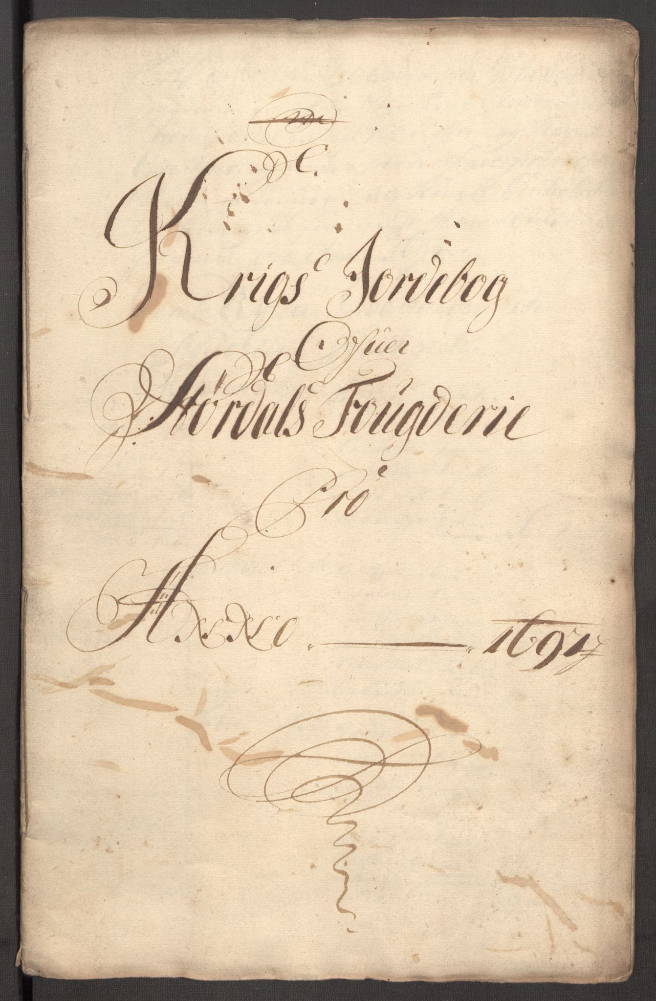 Rentekammeret inntil 1814, Reviderte regnskaper, Fogderegnskap, RA/EA-4092/R62/L4189: Fogderegnskap Stjørdal og Verdal, 1697, p. 198