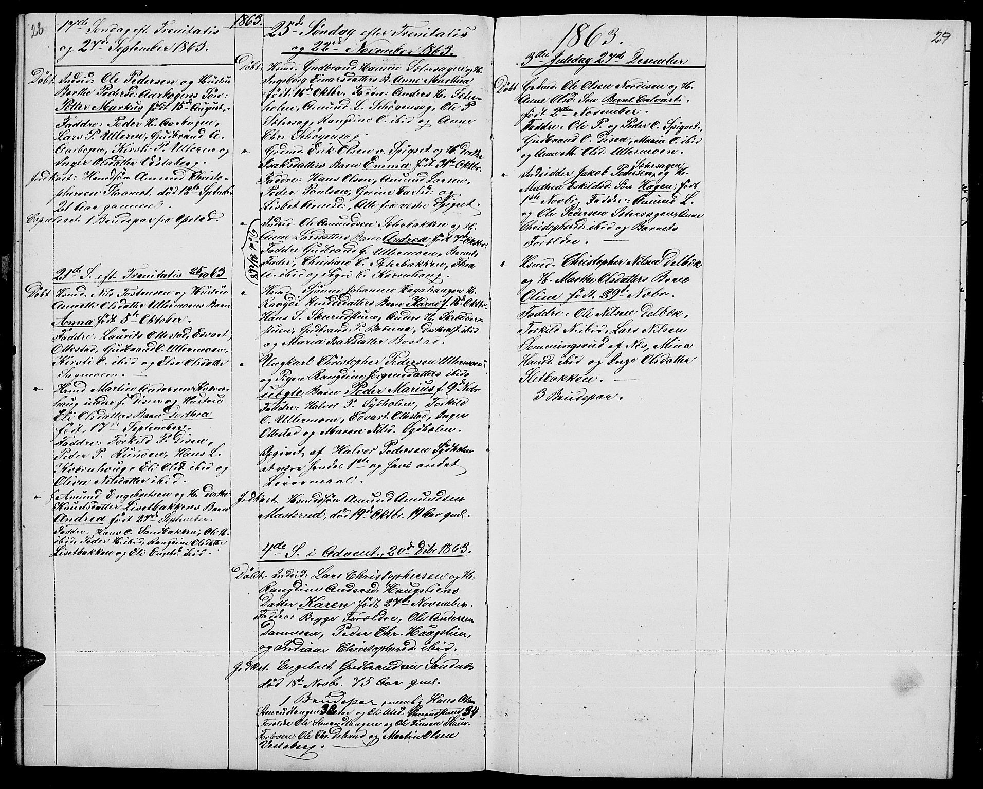 Sør-Odal prestekontor, AV/SAH-PREST-030/H/Hb: Communicants register no. 8, 1859-1876, p. 28-29