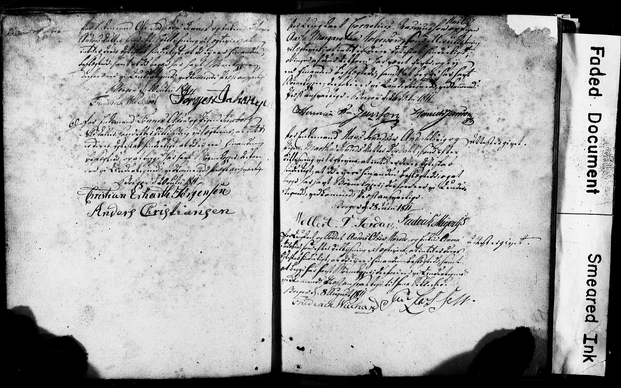 Korskirken sokneprestembete, AV/SAB-A-76101: Best man's statements no. II.5.1, 1776-1816, p. 327