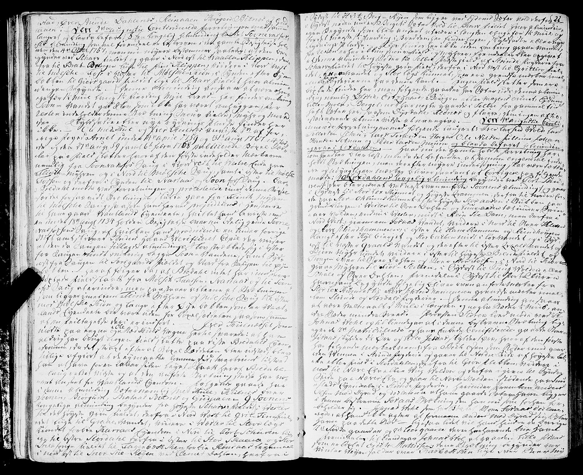 Stjør- og Verdal sorenskriveri, AV/SAT-A-4167/1/1/1Aa/L0017: Tingbok, 1788-1792, p. 21b-22a