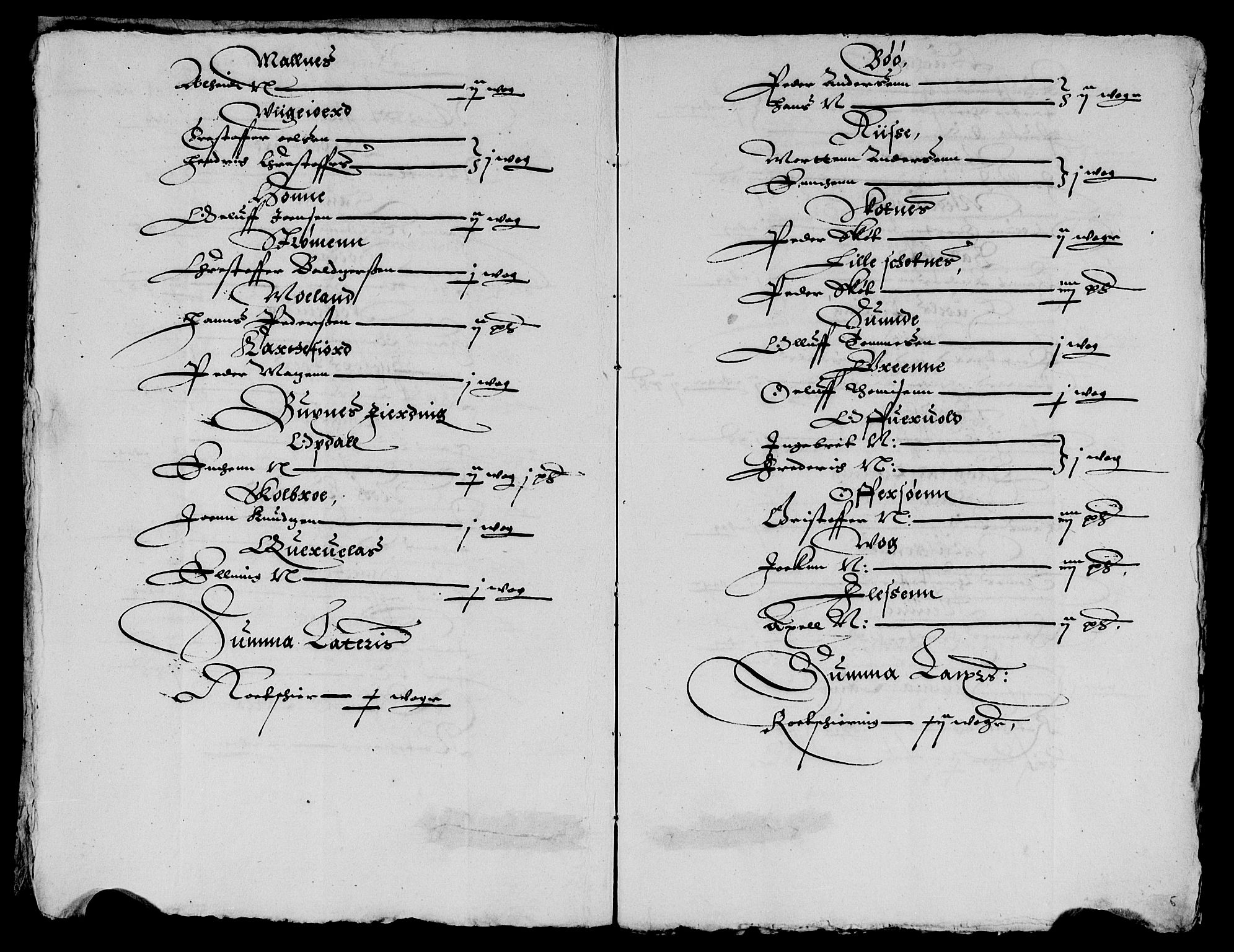 Rentekammeret inntil 1814, Reviderte regnskaper, Lensregnskaper, AV/RA-EA-5023/R/Rb/Rbz/L0007: Nordlandenes len, 1614-1616