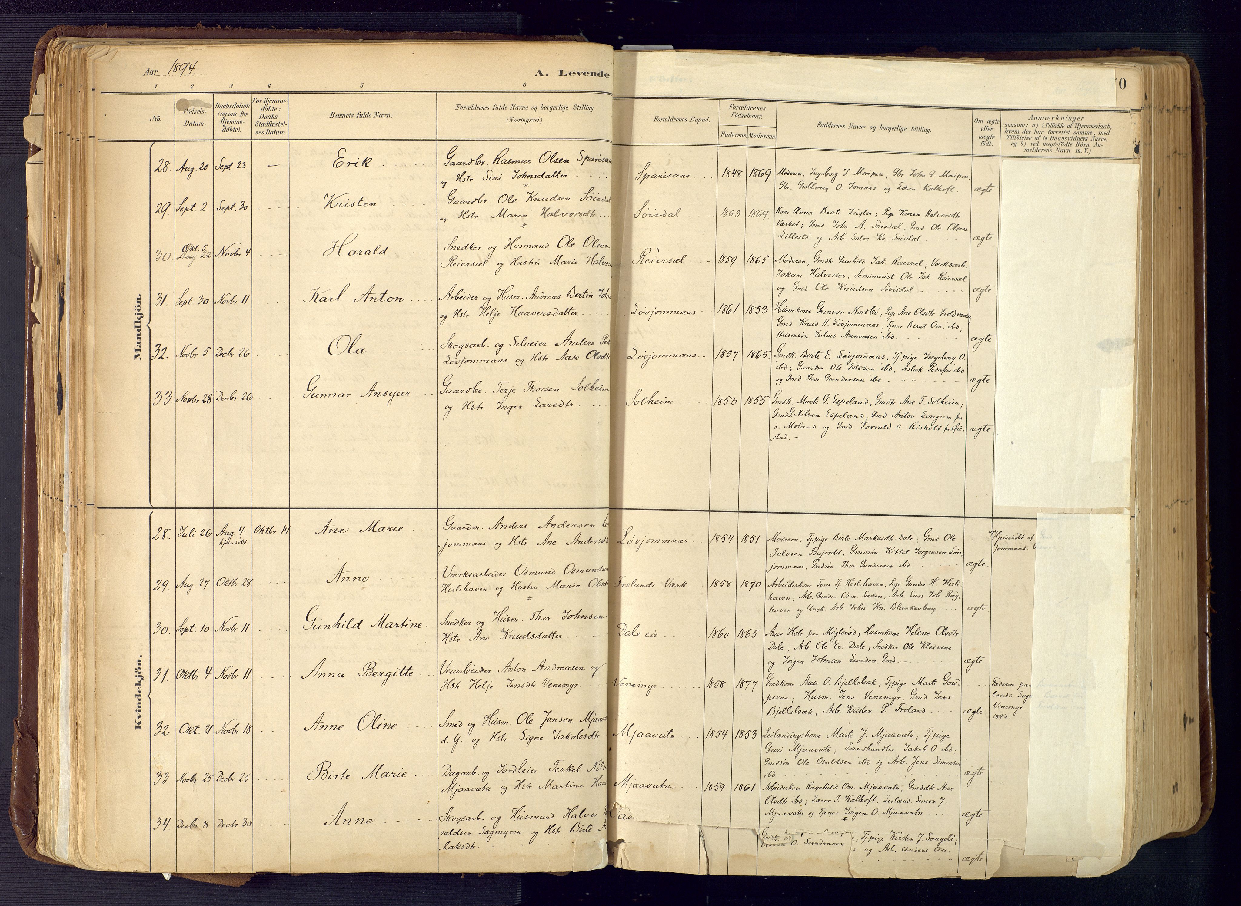 Froland sokneprestkontor, AV/SAK-1111-0013/F/Fa/L0005: Parish register (official) no. A 5, 1882-1921, p. 69