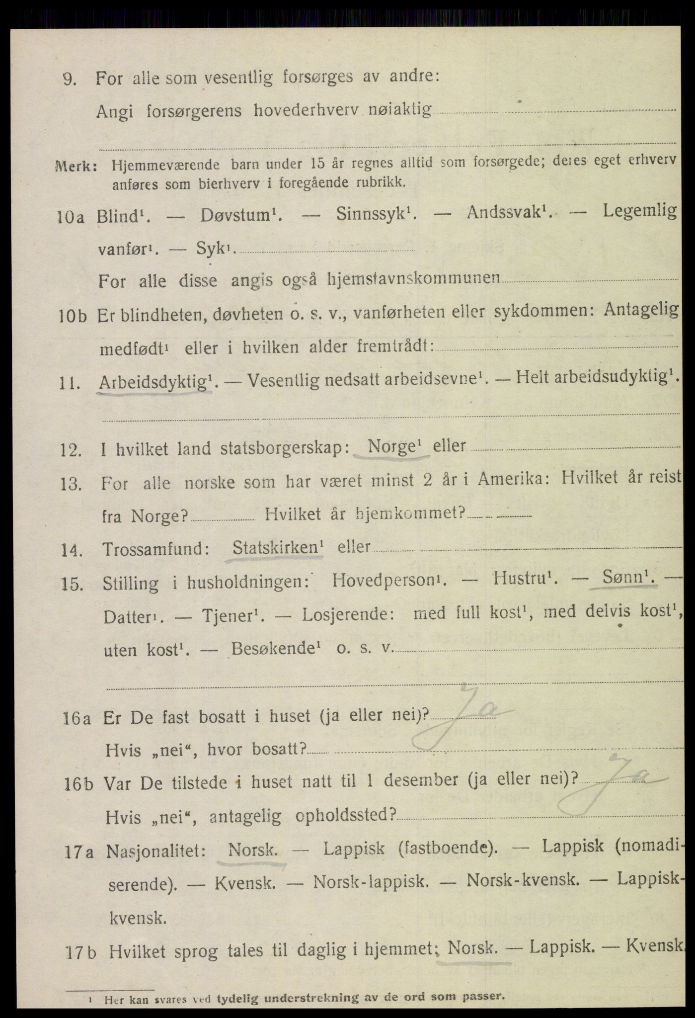 SAT, 1920 census for Røra, 1920, p. 692