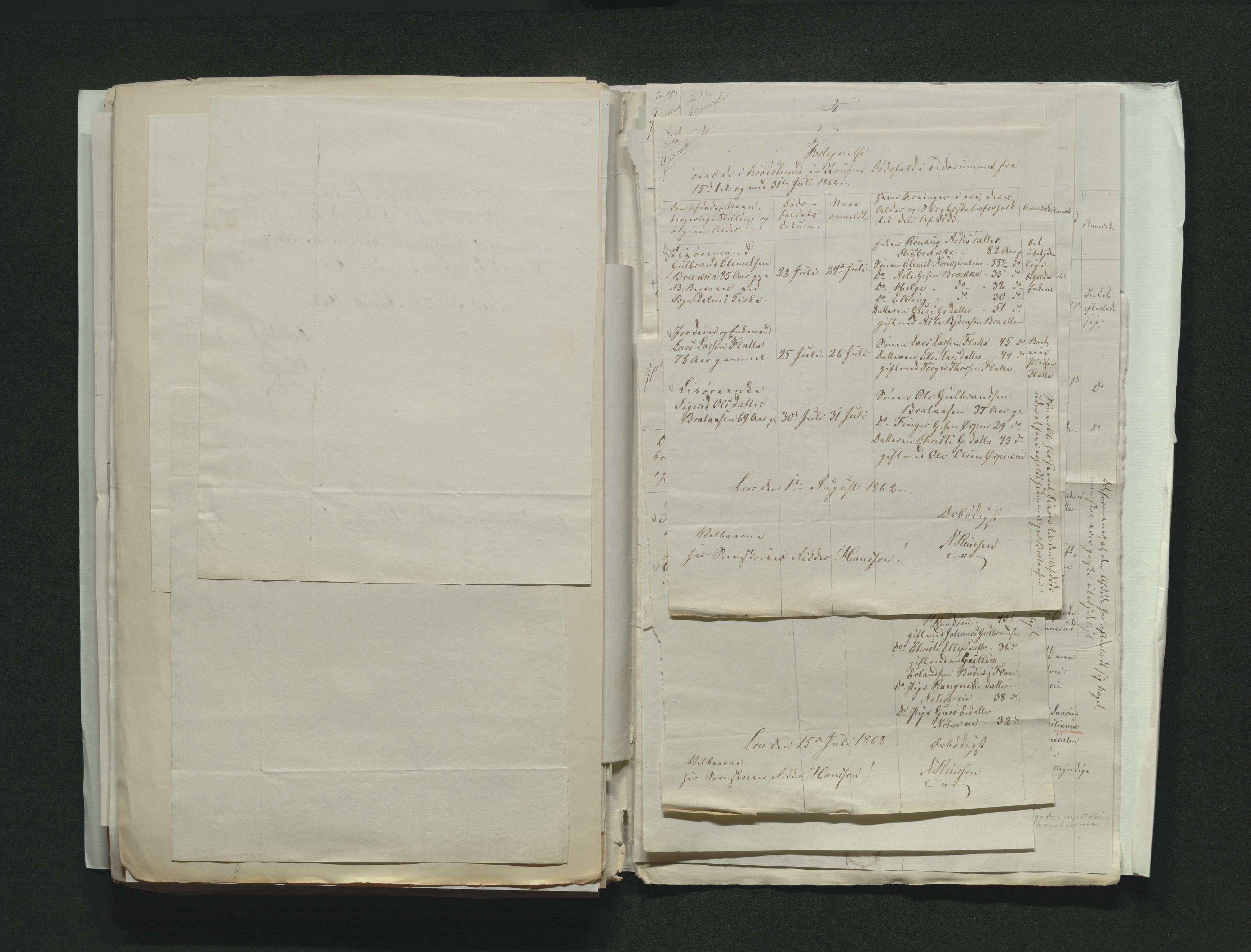 Eiker, Modum og Sigdal sorenskriveri, AV/SAKO-A-123/H/Ha/Hab/L0011: Dødsfallsmeldinger, 1862-1865, p. 152