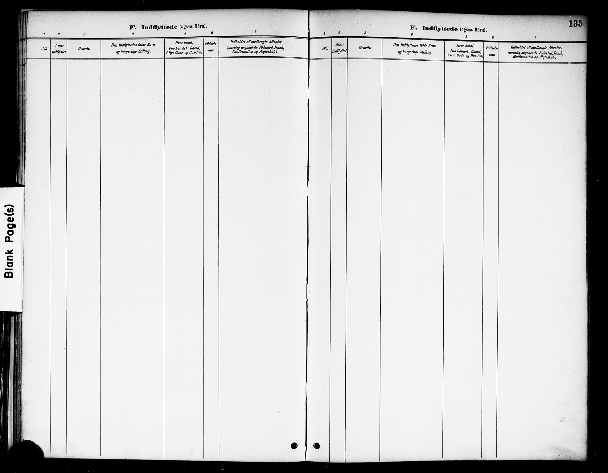 Berg prestekontor Kirkebøker, AV/SAO-A-10902/F/Fa/L0007: Parish register (official) no. I 7, 1888-1902, p. 135