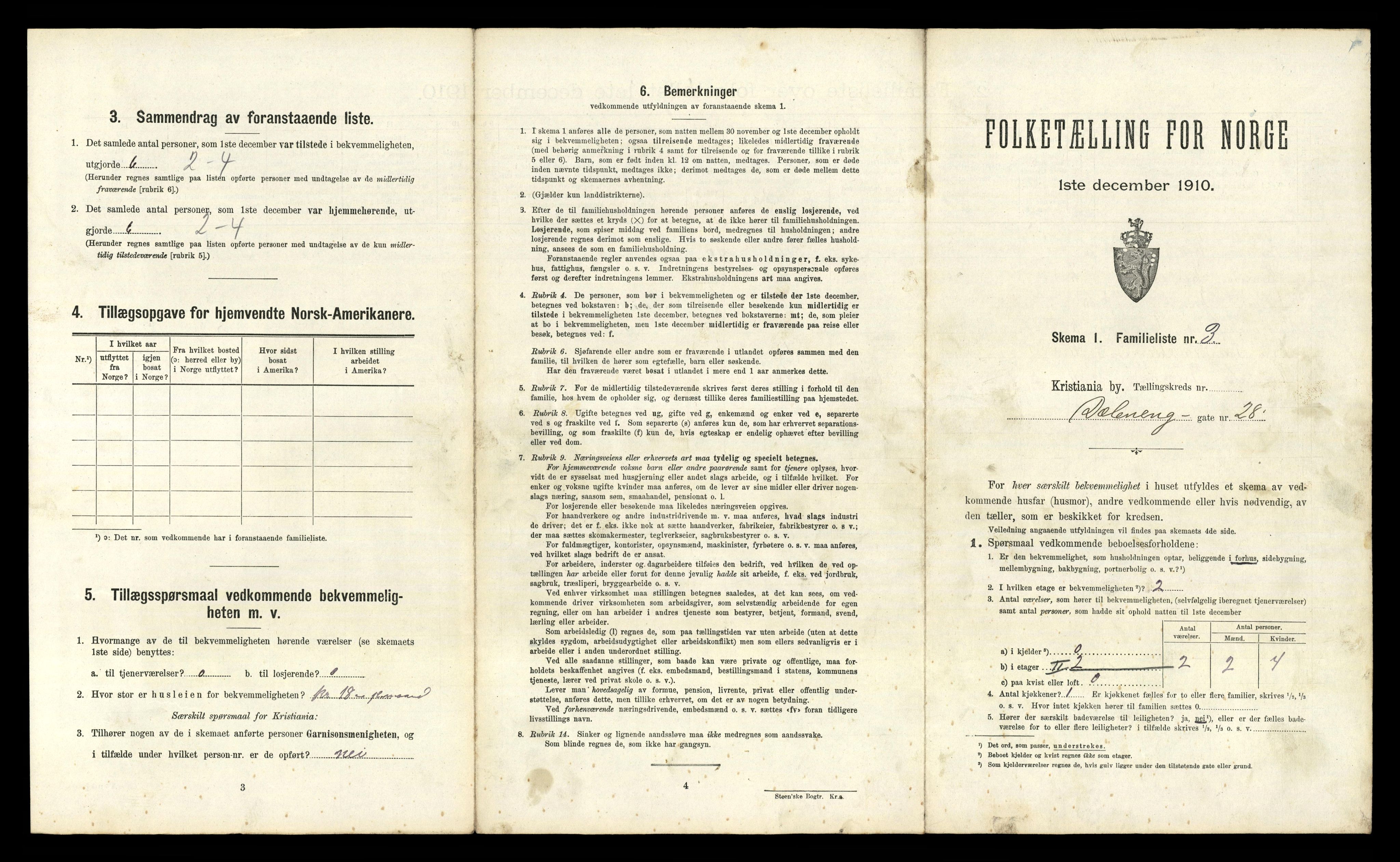 RA, 1910 census for Kristiania, 1910, p. 18015