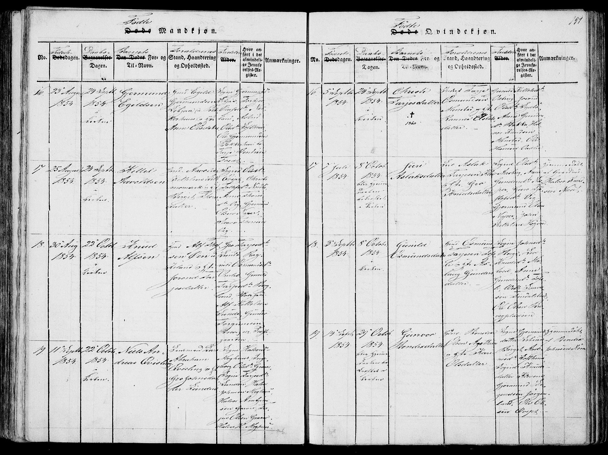 Fyresdal kirkebøker, AV/SAKO-A-263/F/Fa/L0004: Parish register (official) no. I 4, 1815-1854, p. 151