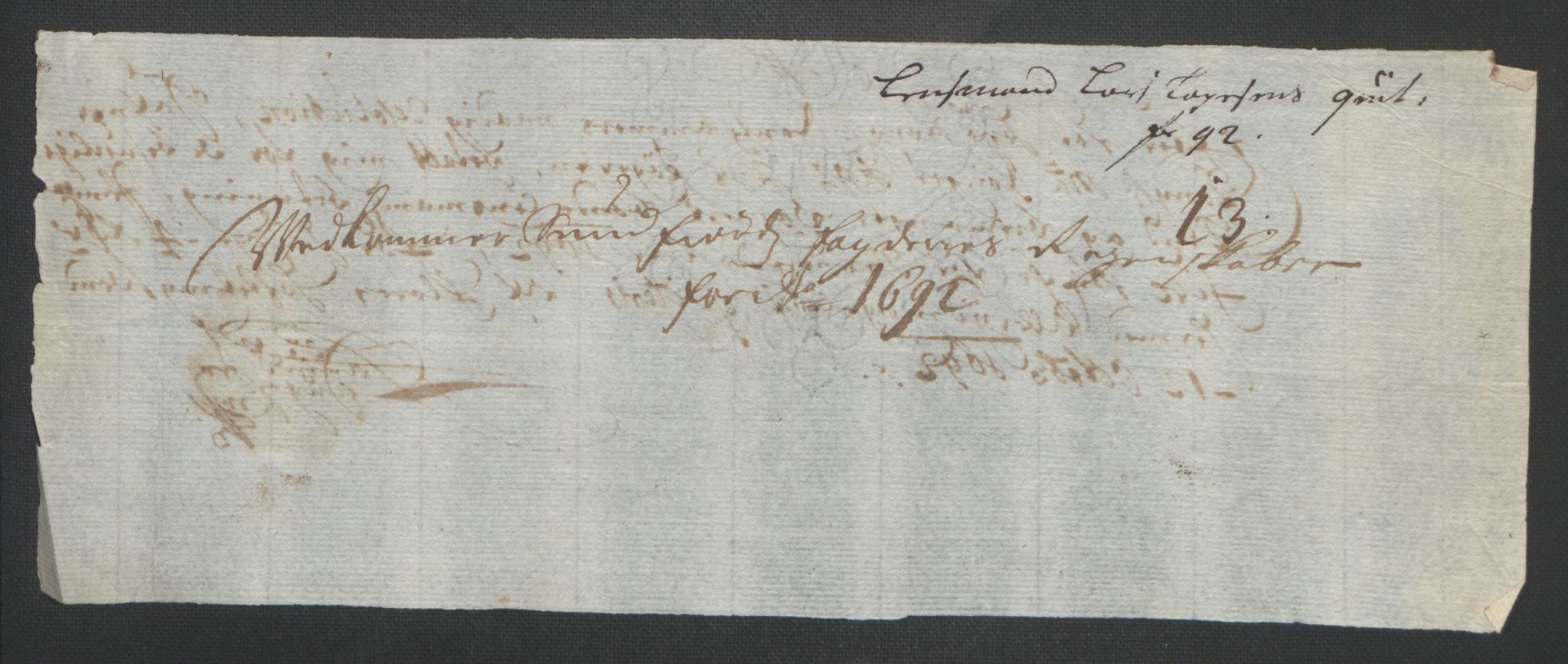 Rentekammeret inntil 1814, Reviderte regnskaper, Fogderegnskap, AV/RA-EA-4092/R53/L3420: Fogderegnskap Sunn- og Nordfjord, 1691-1692, p. 271