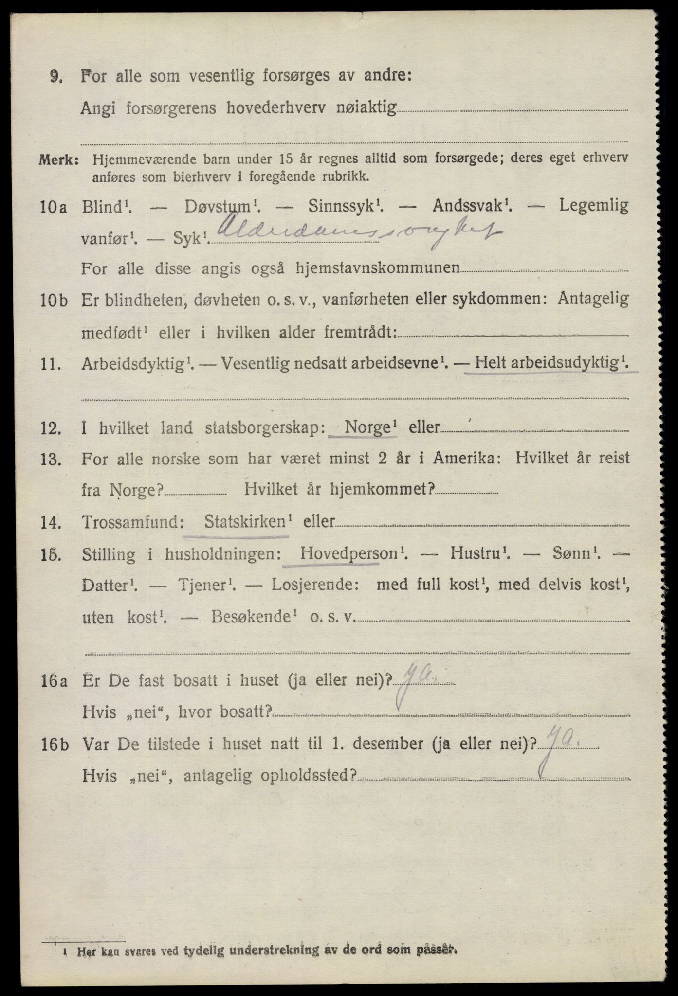 SAO, 1920 census for Skiptvet, 1920, p. 924