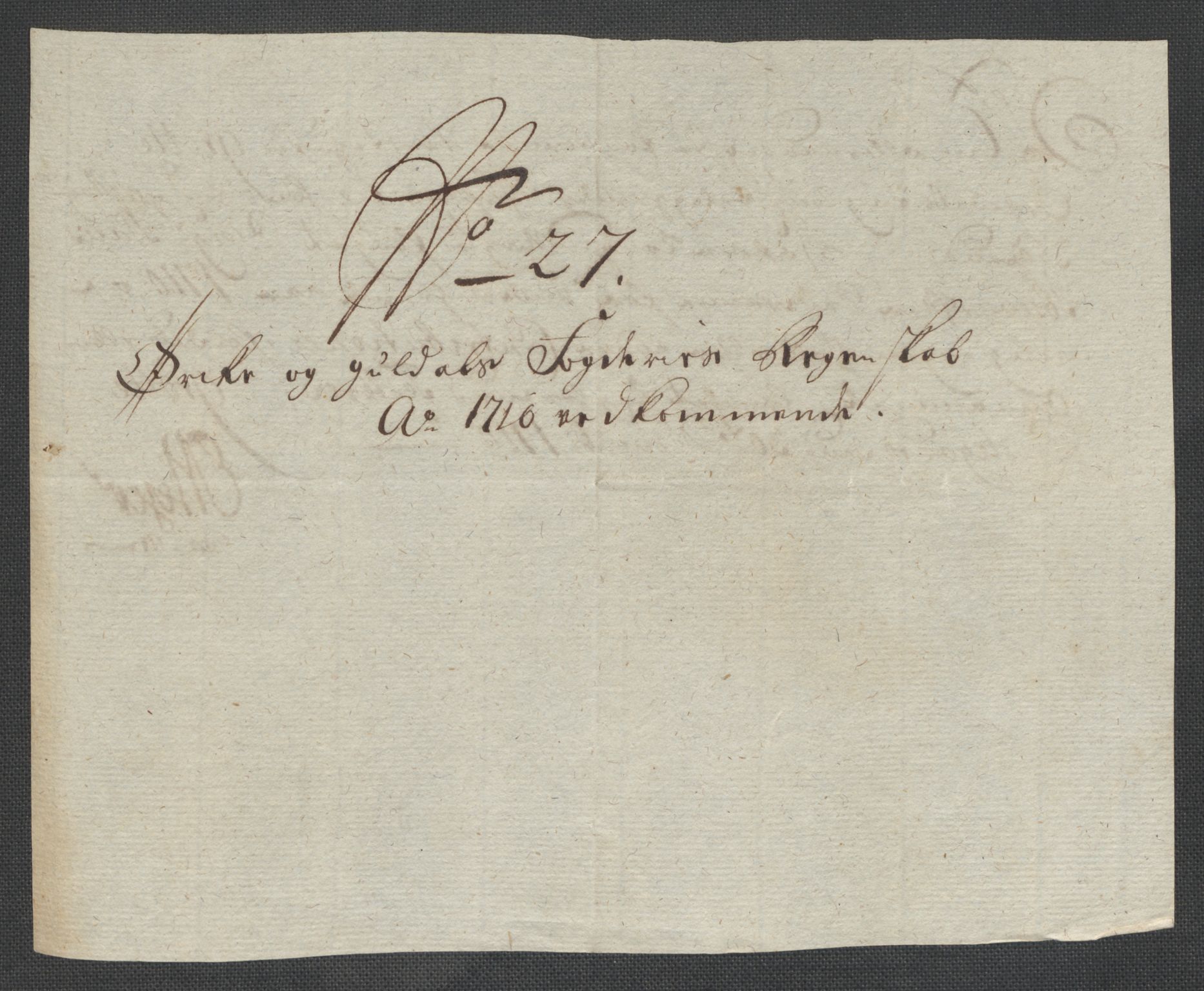 Rentekammeret inntil 1814, Reviderte regnskaper, Fogderegnskap, RA/EA-4092/R60/L3960: Fogderegnskap Orkdal og Gauldal, 1710, p. 325