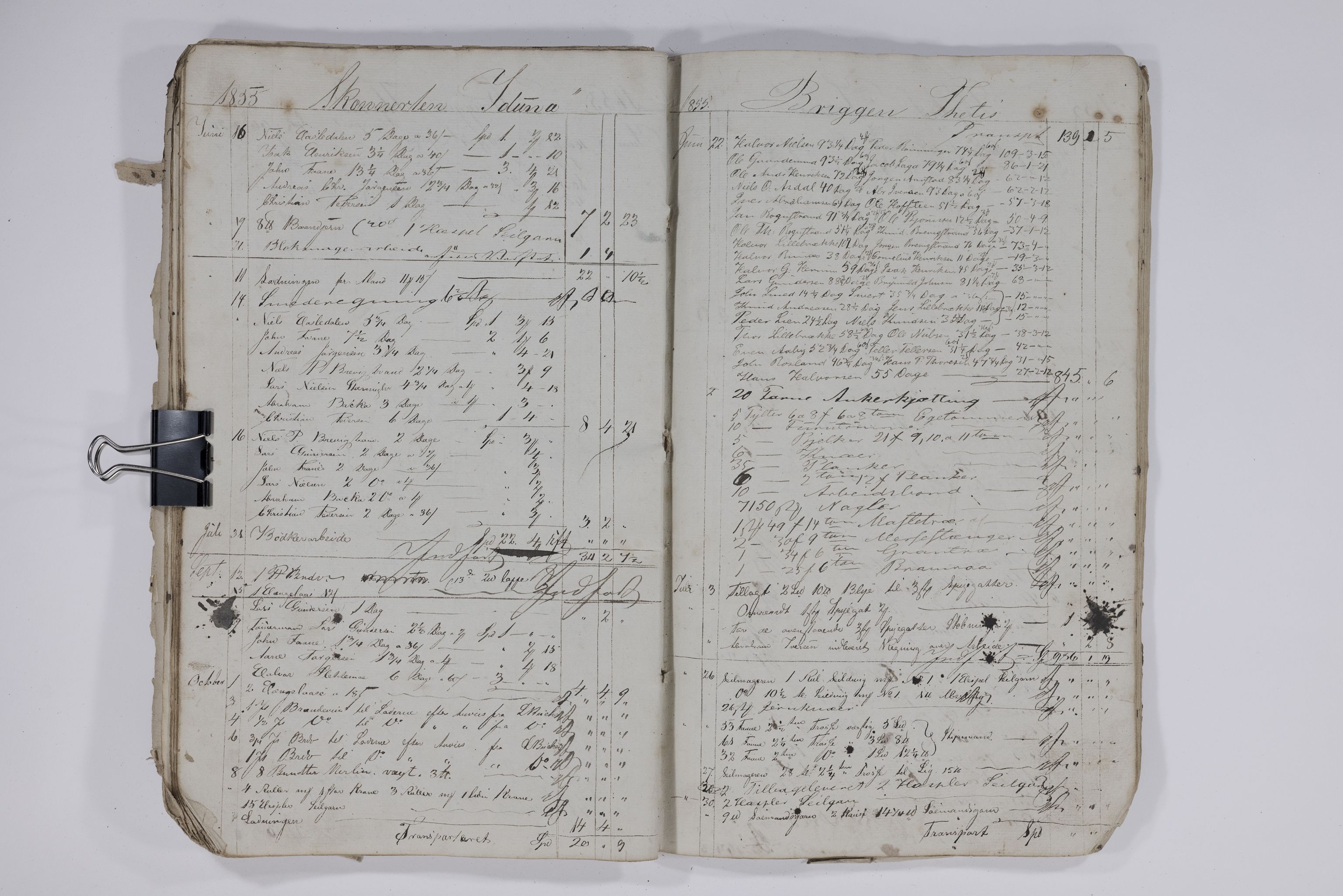 Blehr/ Kjellestad, TEMU/TGM-A-1212/R/Rm/L0002: Skibsliste, 1850-1857, p. 62