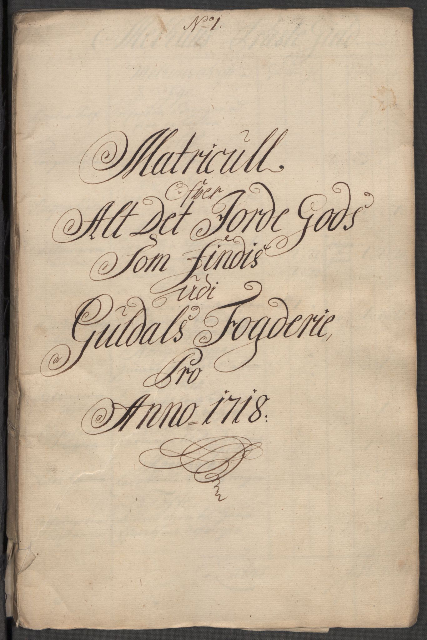 Rentekammeret inntil 1814, Reviderte regnskaper, Fogderegnskap, AV/RA-EA-4092/R60/L3971: Fogderegnskap Orkdal og Gauldal, 1718, p. 280