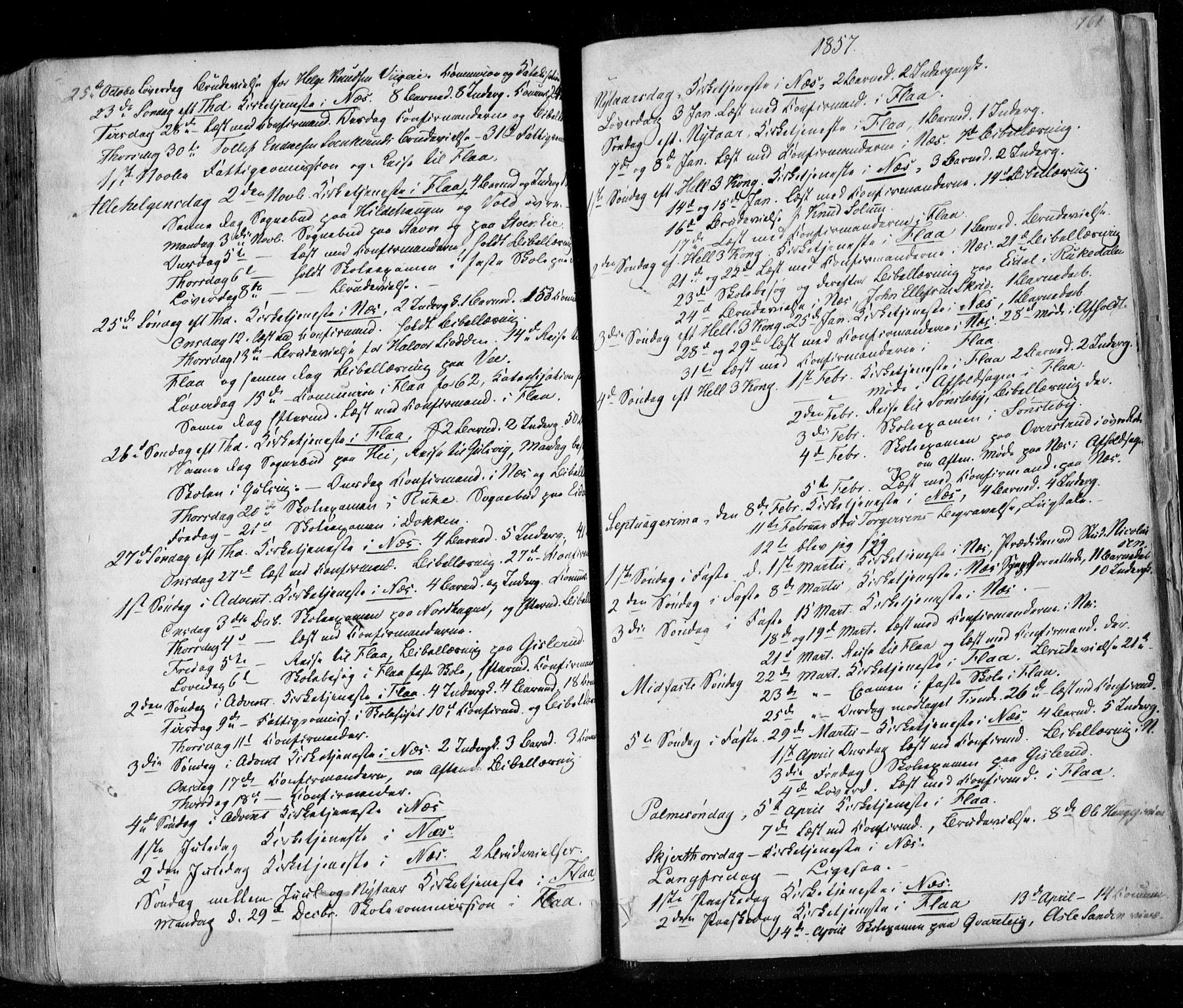 Nes kirkebøker, SAKO/A-236/F/Fa/L0009: Parish register (official) no. 9, 1834-1863, p. 761