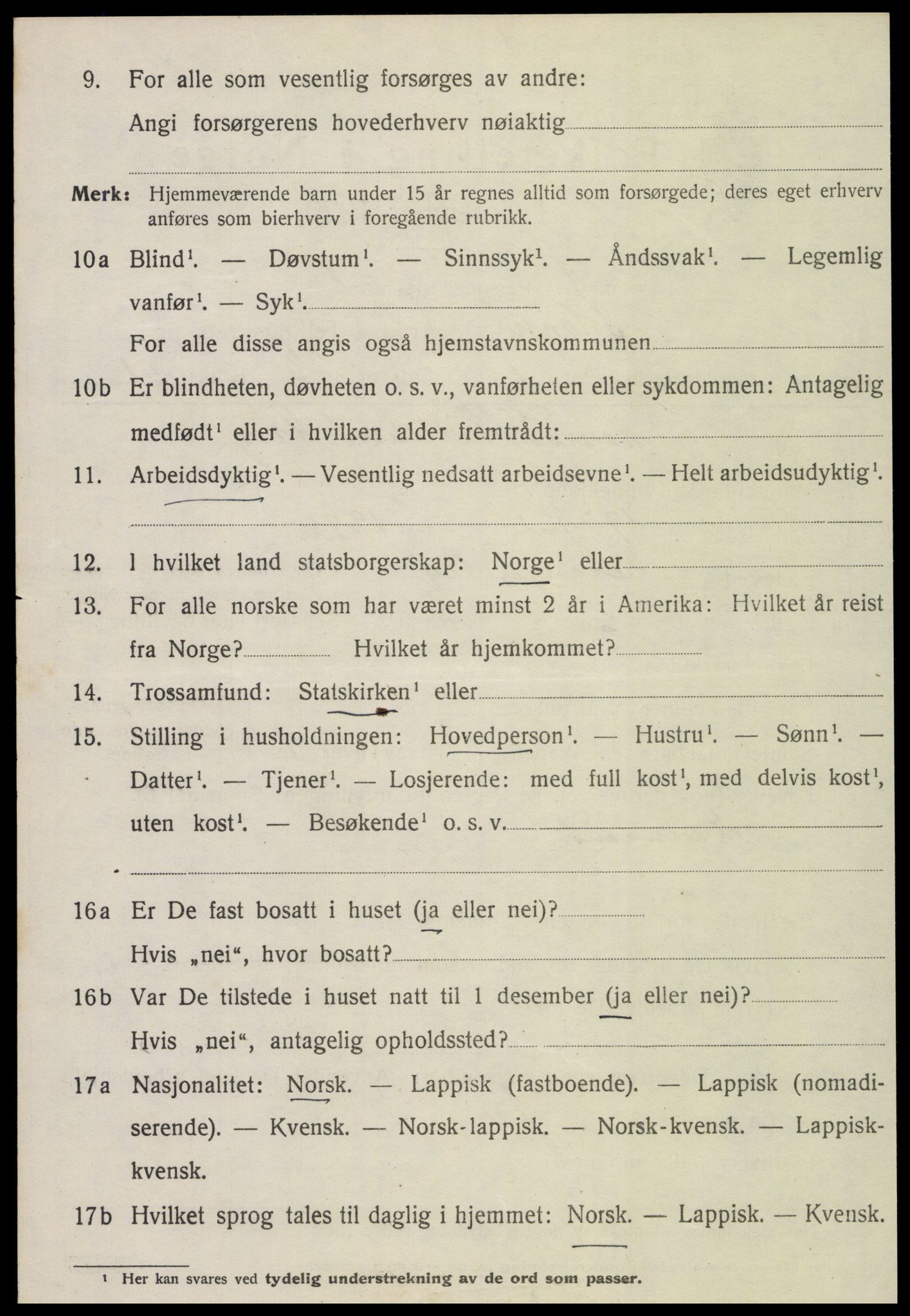 SAT, 1920 census for Skogn, 1920, p. 3028