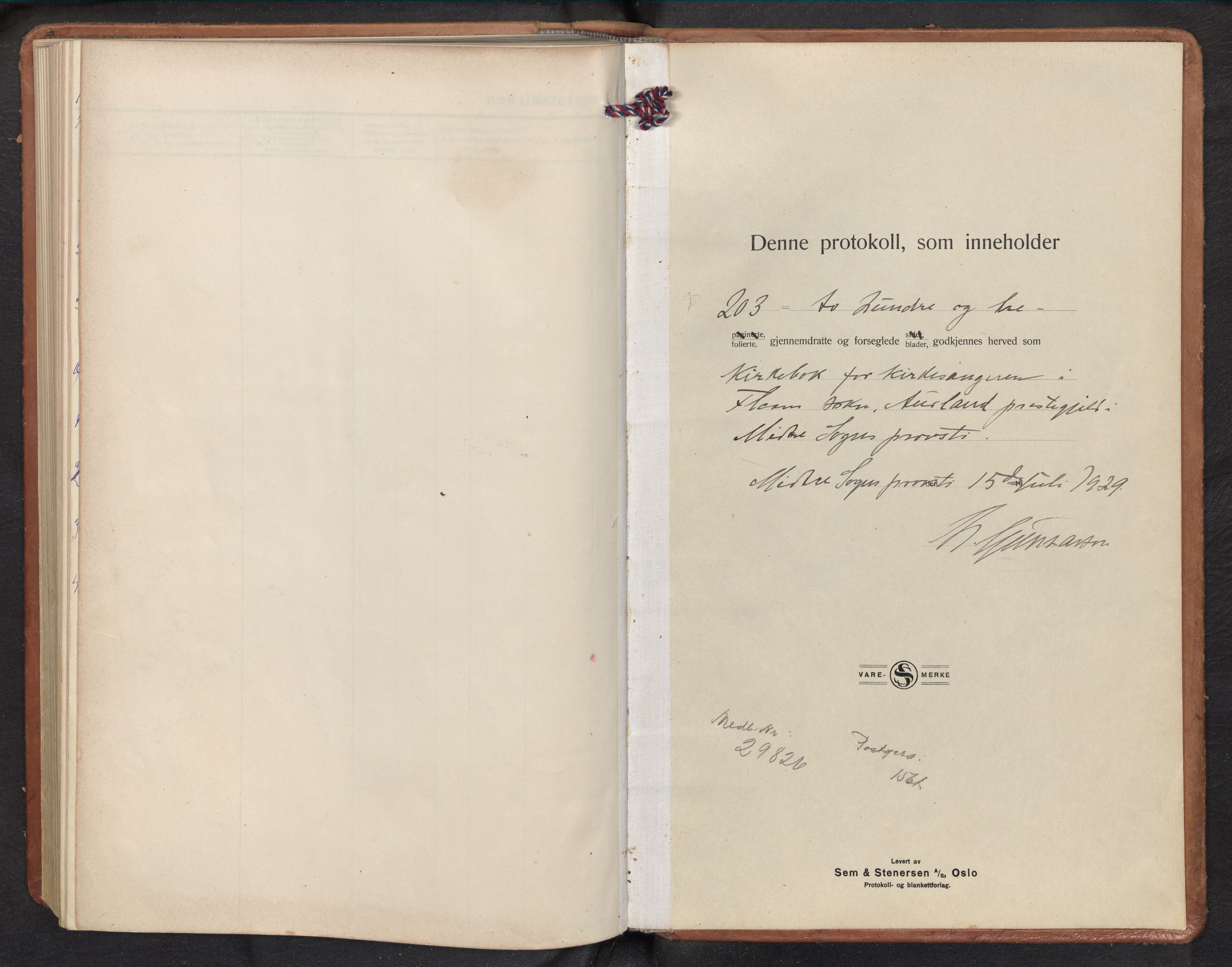Aurland sokneprestembete, AV/SAB-A-99937/H/Hb/Hbb/L0003: Parish register (copy) no. B 3, 1929-1972