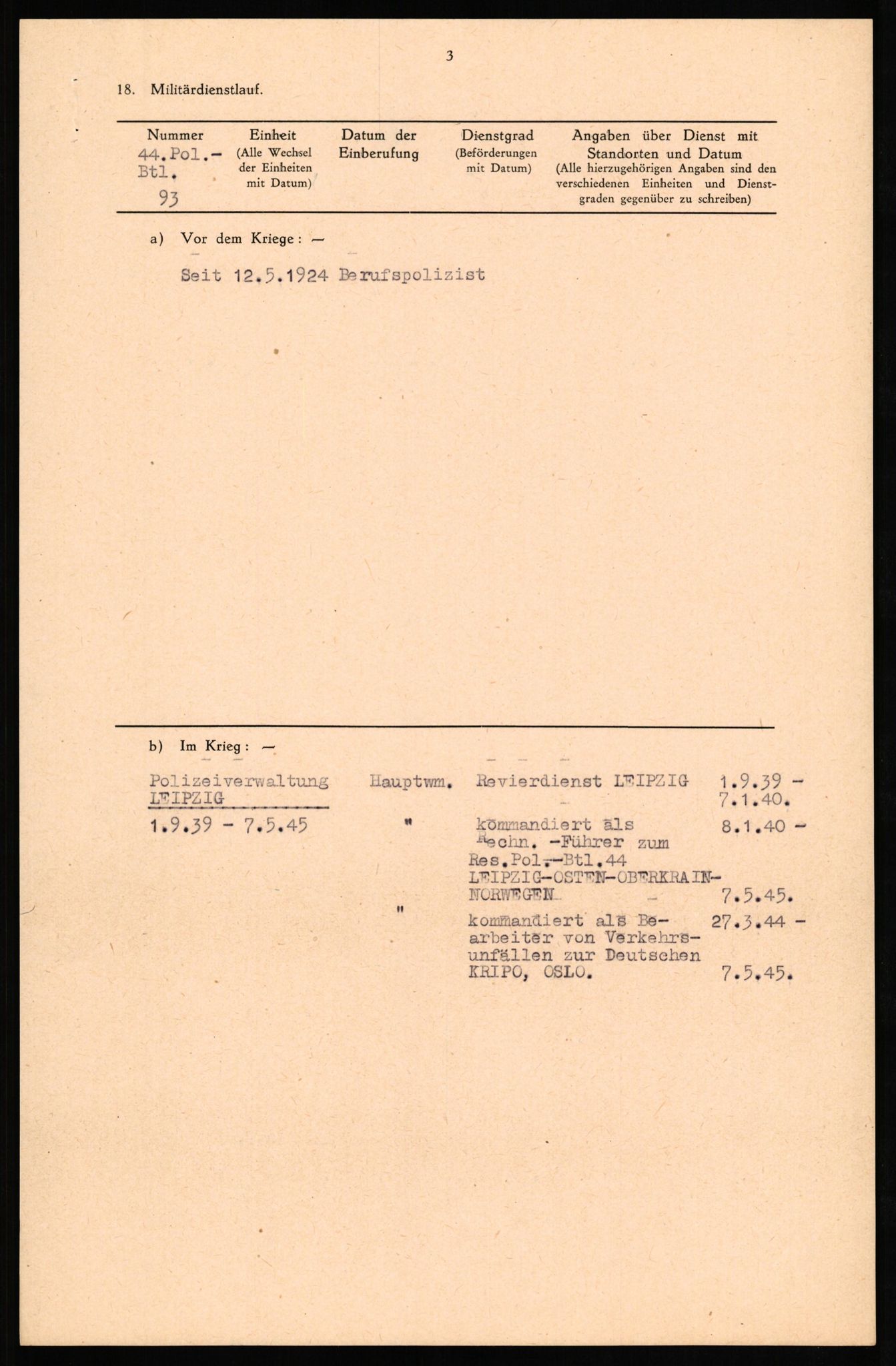 Forsvaret, Forsvarets overkommando II, RA/RAFA-3915/D/Db/L0023: CI Questionaires. Tyske okkupasjonsstyrker i Norge. Tyskere., 1945-1946, p. 214