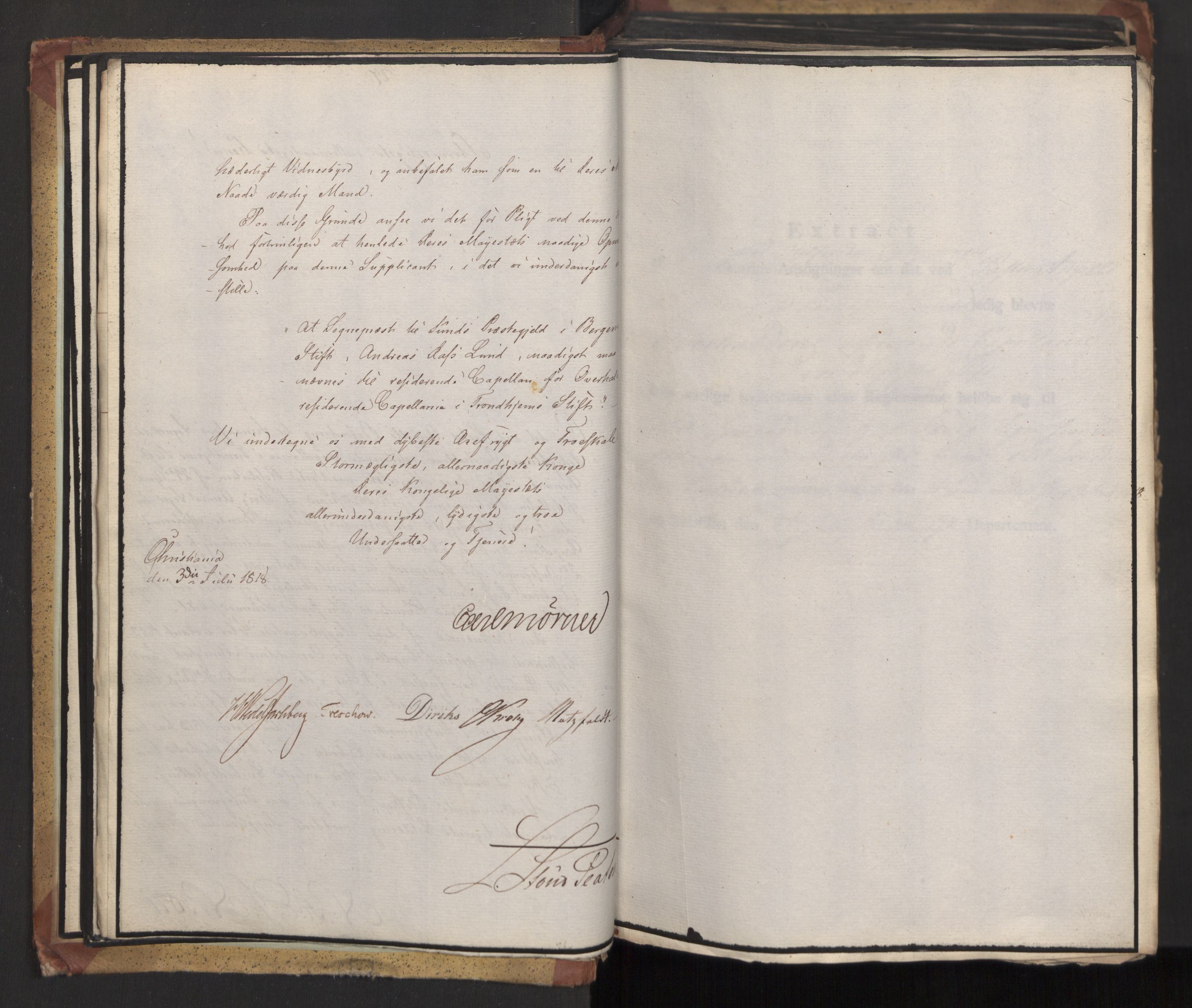 Statsrådsavdelingen i Stockholm, AV/RA-S-1003/D/Da/L0015: Regjeringsinnstillinger nr. 3058-3300, 1818, p. 31