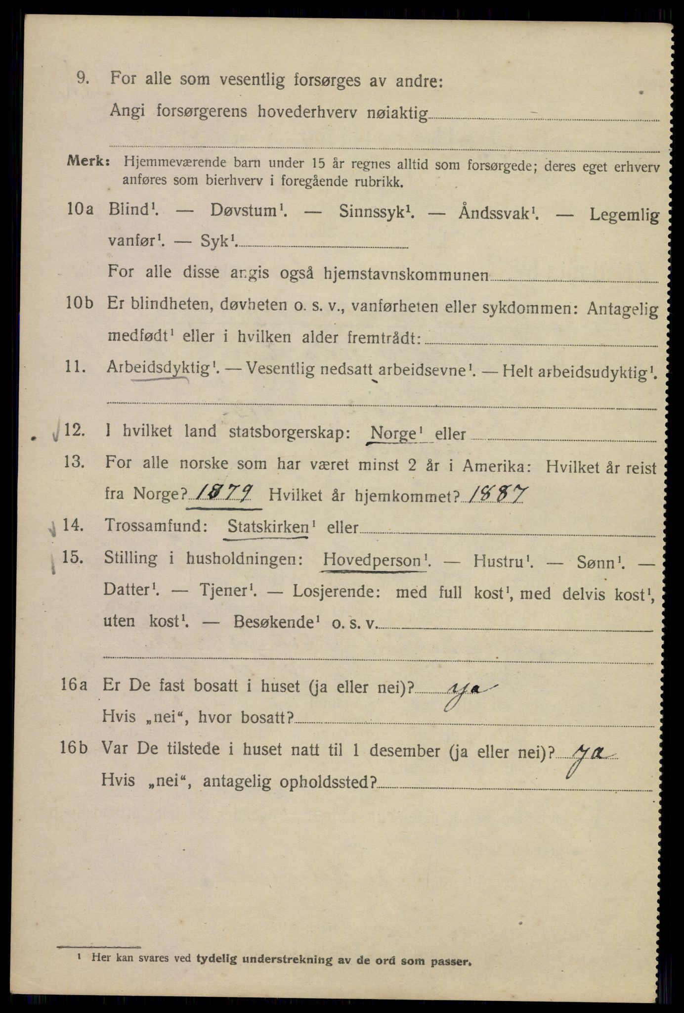 SAO, 1920 census for Kristiania, 1920, p. 604156