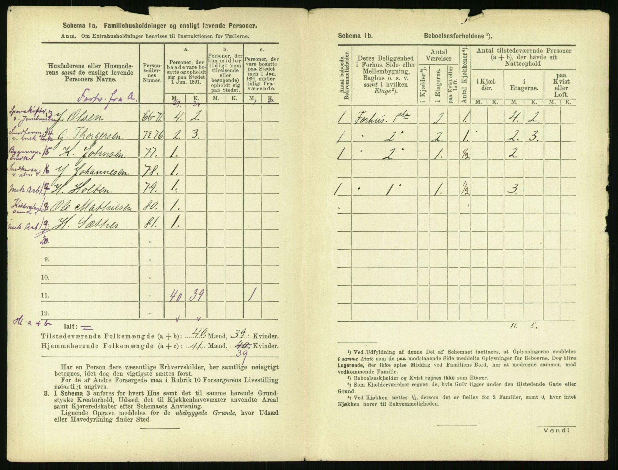 RA, 1891 census for 0301 Kristiania, 1891, p. 101680