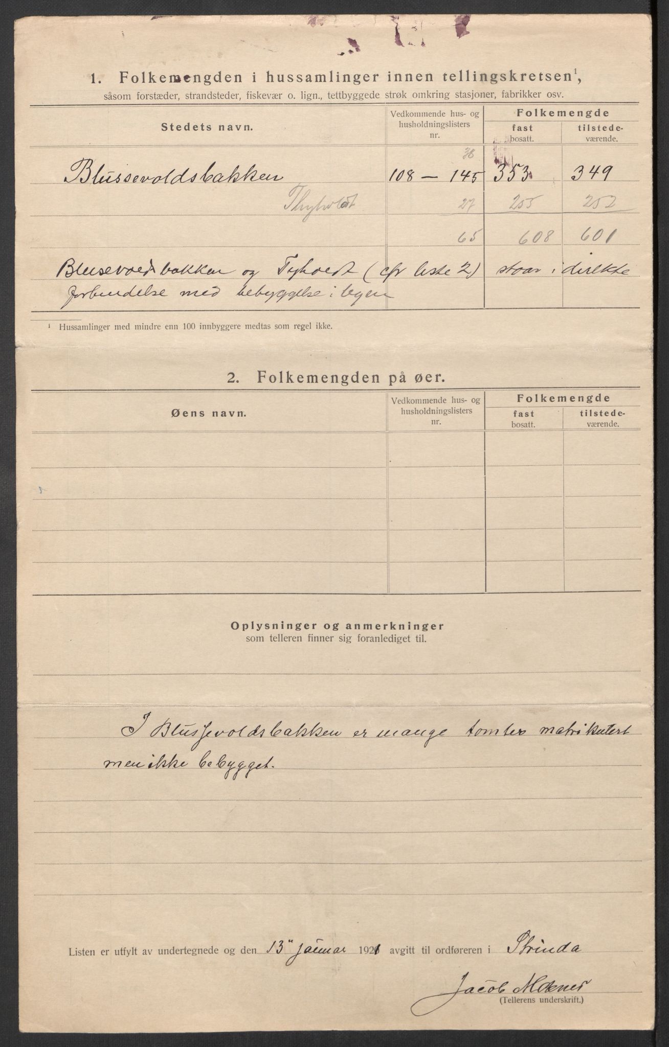 SAT, 1920 census for Strinda, 1920, p. 39