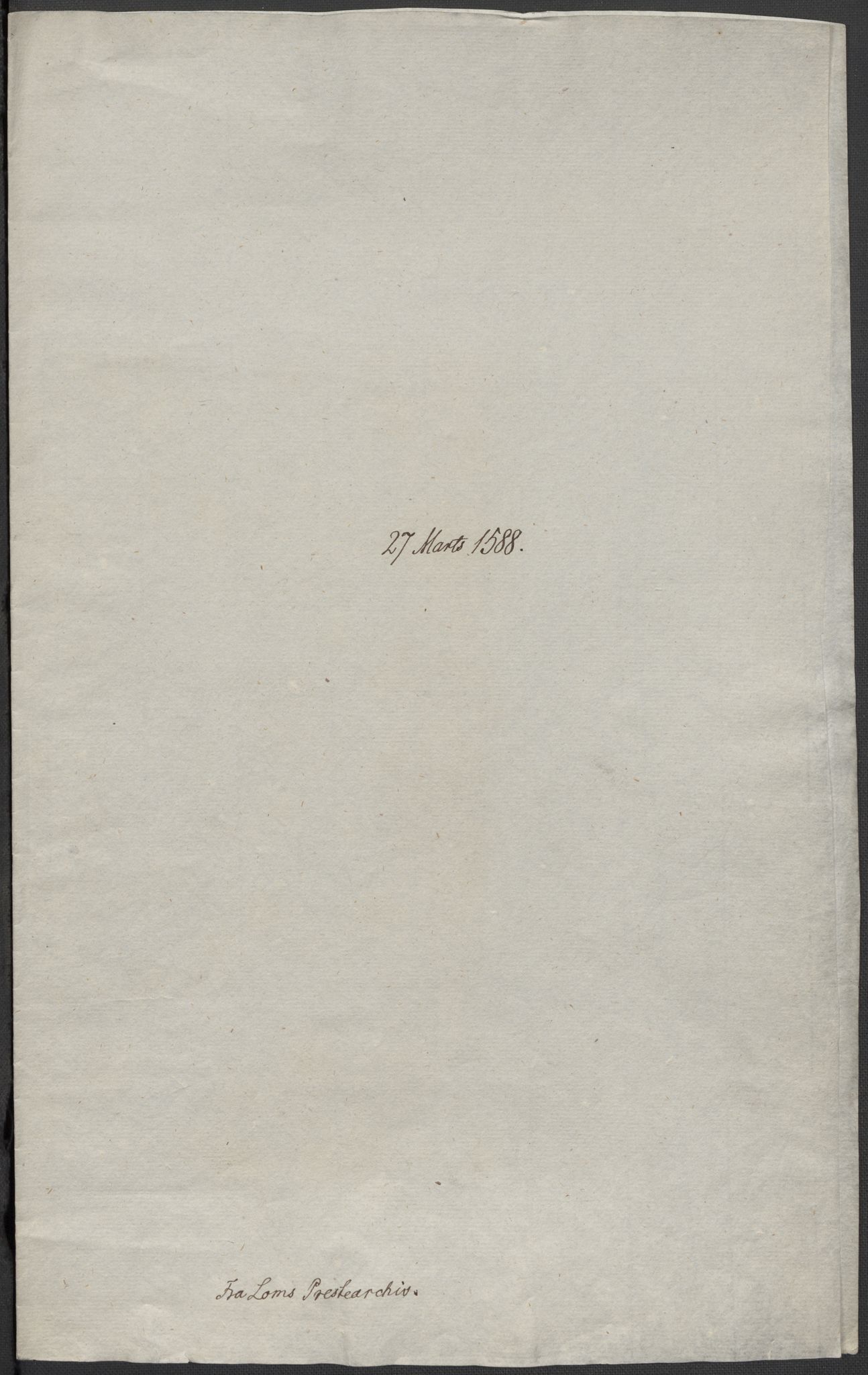 Riksarkivets diplomsamling, AV/RA-EA-5965/F02/L0089: Dokumenter, 1588, p. 6