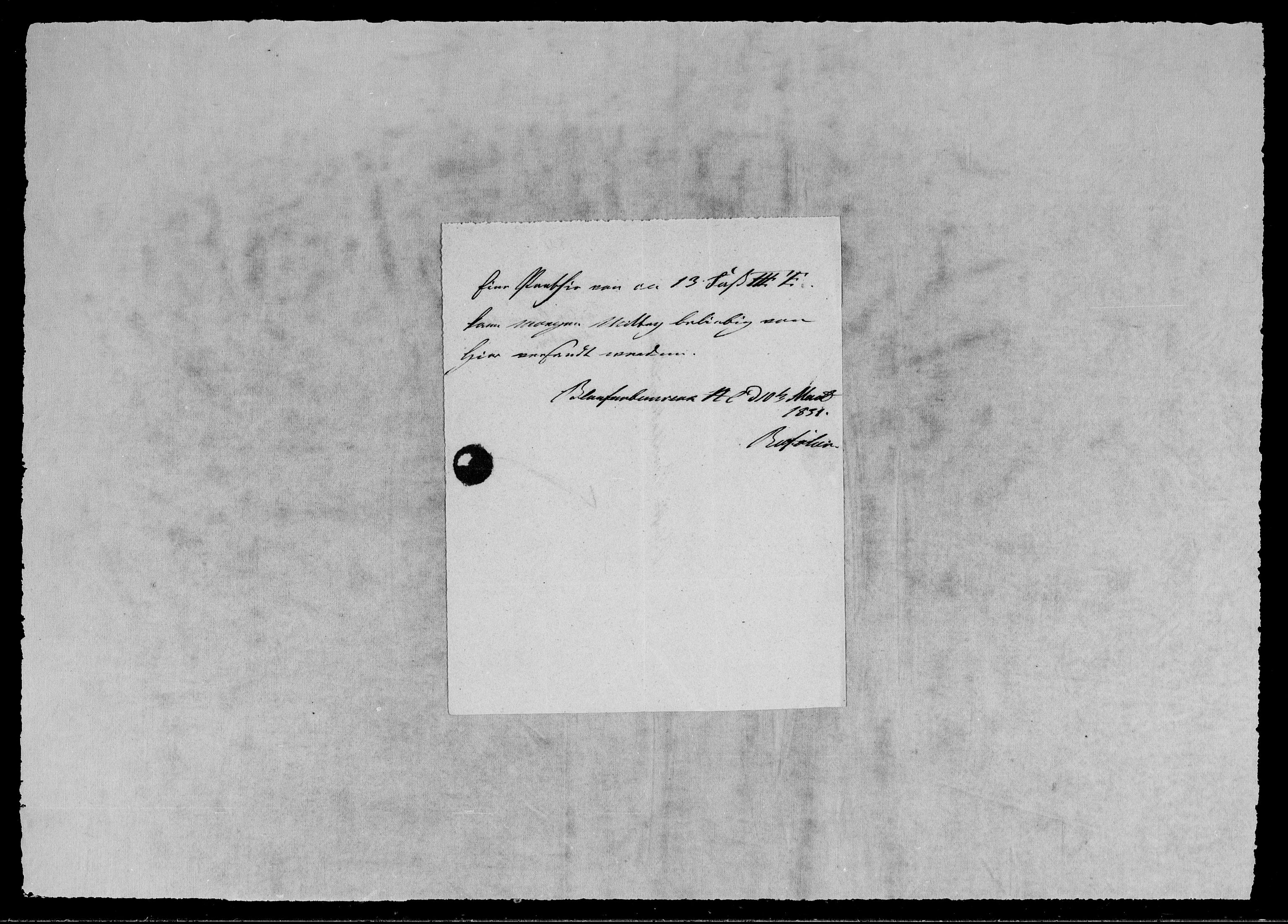 Modums Blaafarveværk, AV/RA-PA-0157/G/Gb/L0105/0001: -- / Innkomne brev A - L, 1830-1831, p. 17