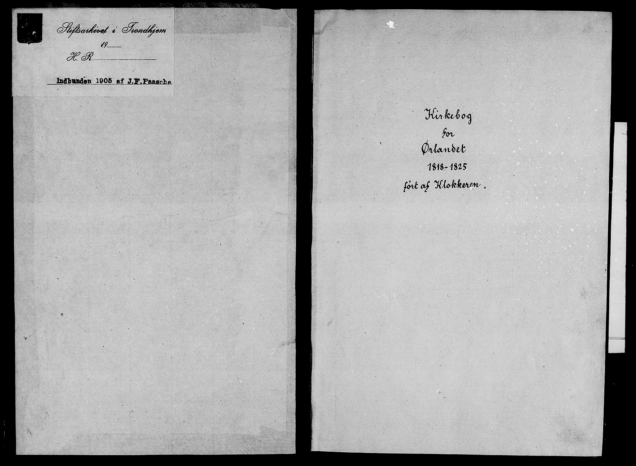 Ministerialprotokoller, klokkerbøker og fødselsregistre - Sør-Trøndelag, SAT/A-1456/659/L0744: Parish register (copy) no. 659C01, 1818-1825