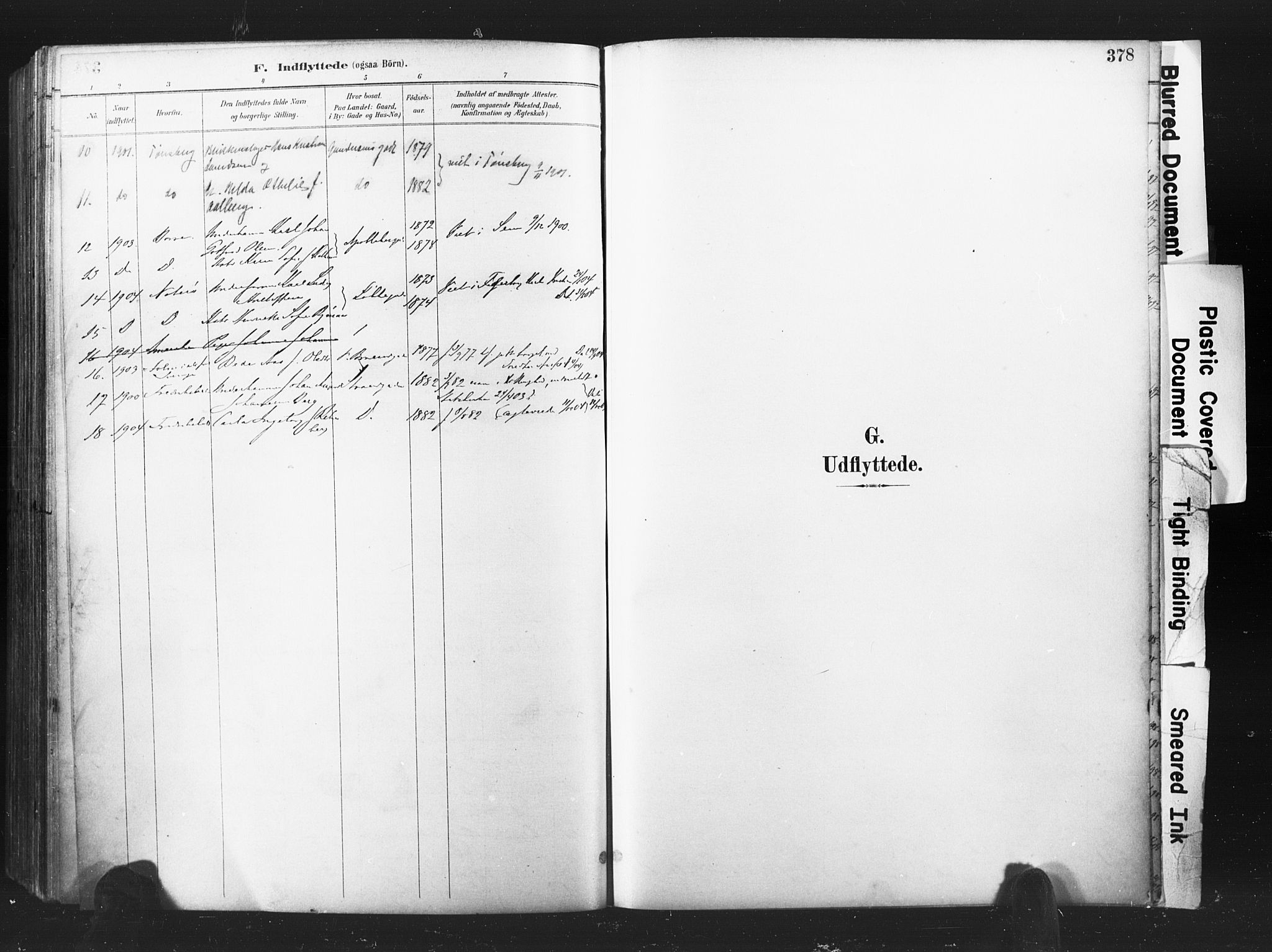 Horten kirkebøker, AV/SAKO-A-348/F/Fa/L0005: Parish register (official) no. 5, 1896-1904, p. 378