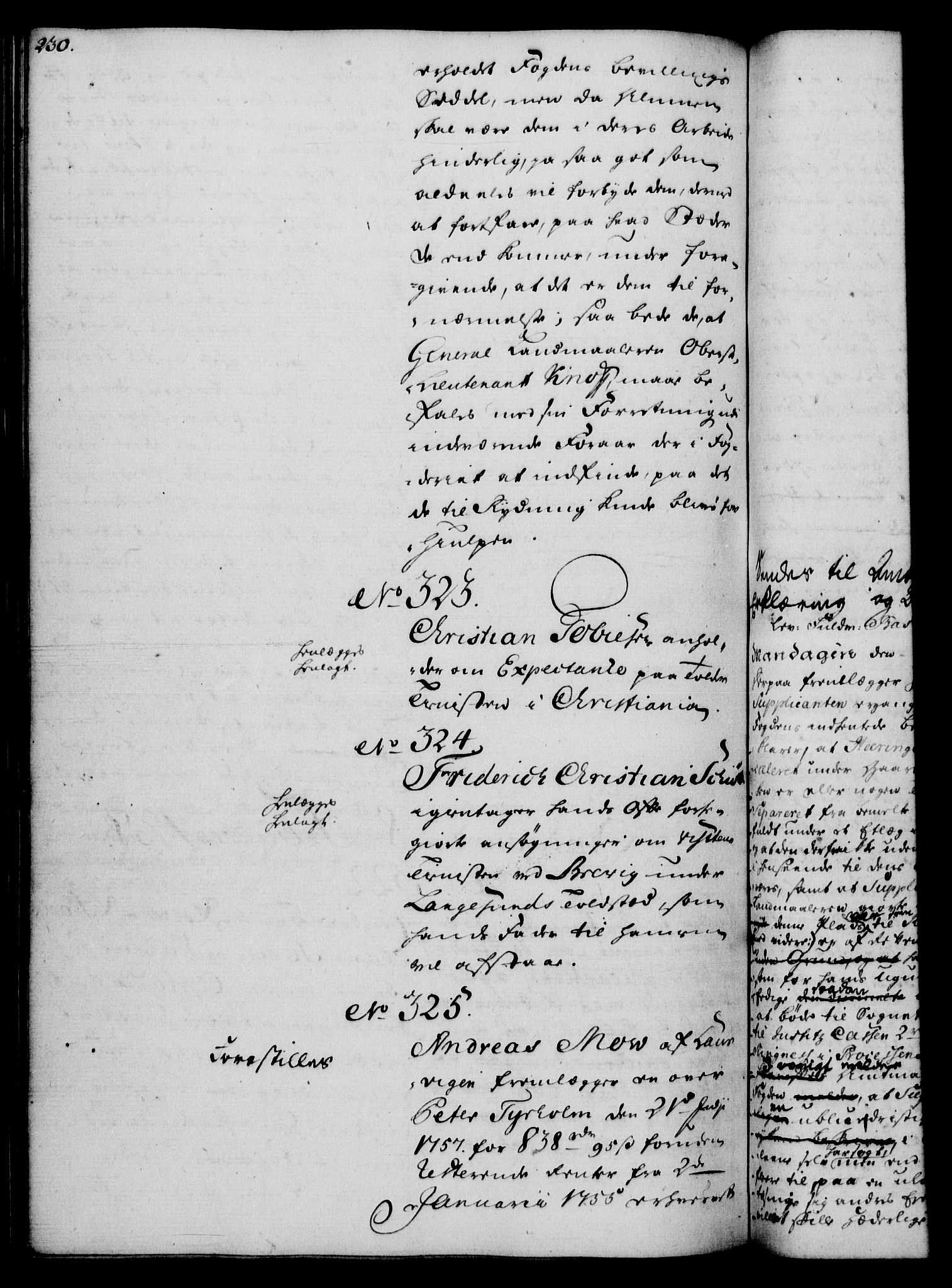 Rentekammeret, Kammerkanselliet, AV/RA-EA-3111/G/Gh/Gha/L0034: Norsk ekstraktmemorialprotokoll (merket RK 53.79), 1756-1759, p. 230