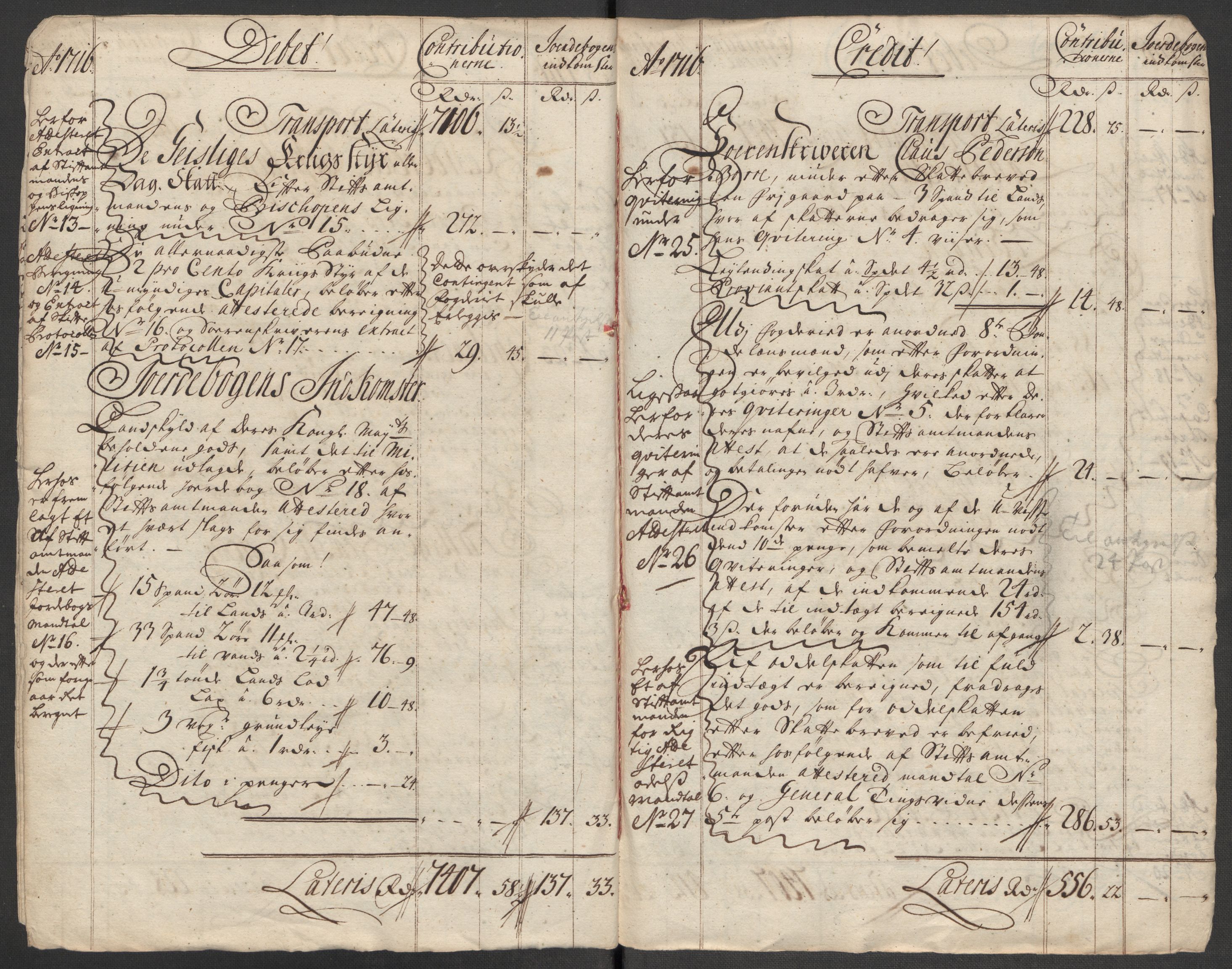 Rentekammeret inntil 1814, Reviderte regnskaper, Fogderegnskap, RA/EA-4092/R57/L3864: Fogderegnskap Fosen, 1716, p. 10