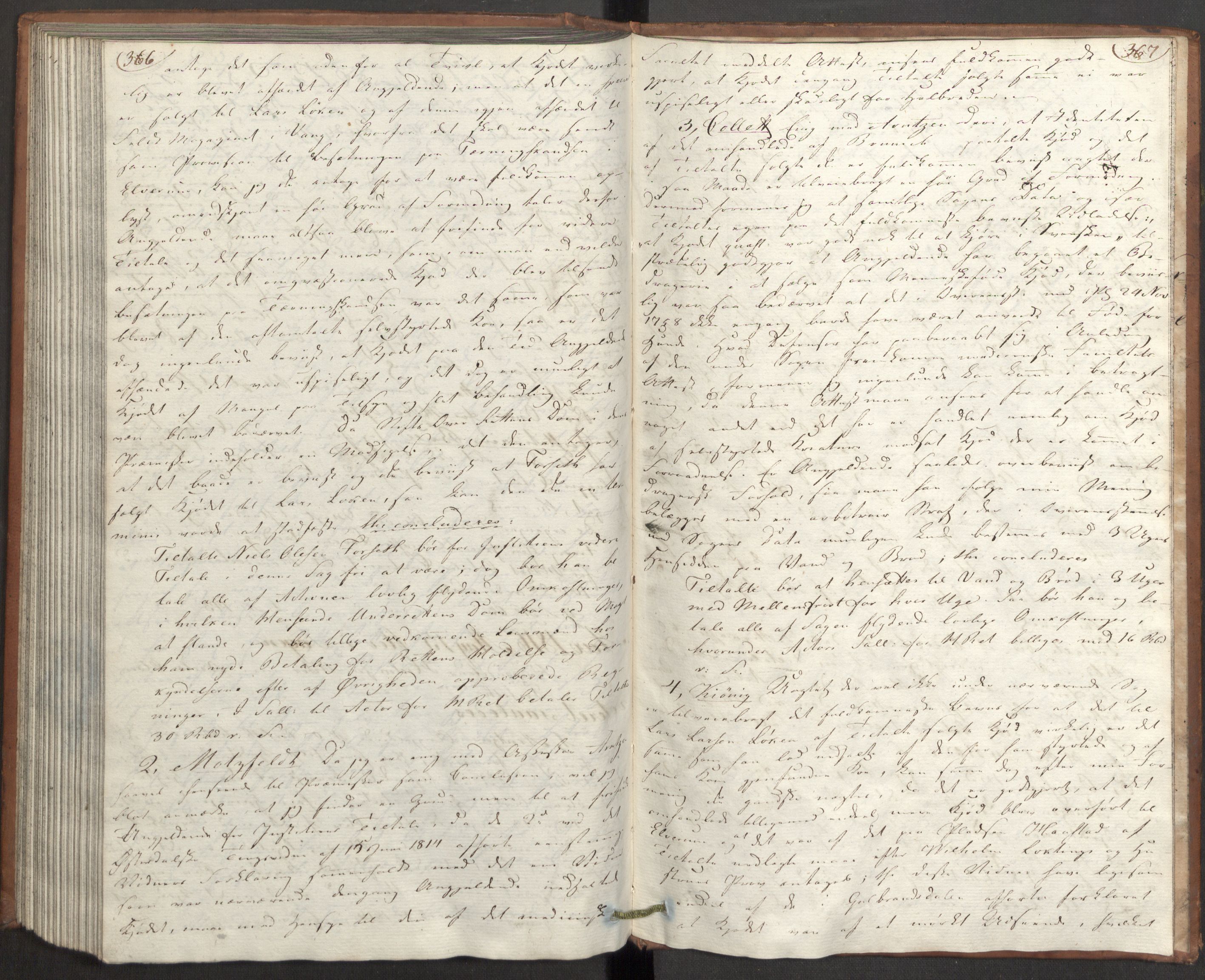 Høyesterett, AV/RA-S-1002/E/Eb/Ebb/L0001/0002: Voteringsprotokoller / Voteringsprotokoll, 1816, p. 366-367