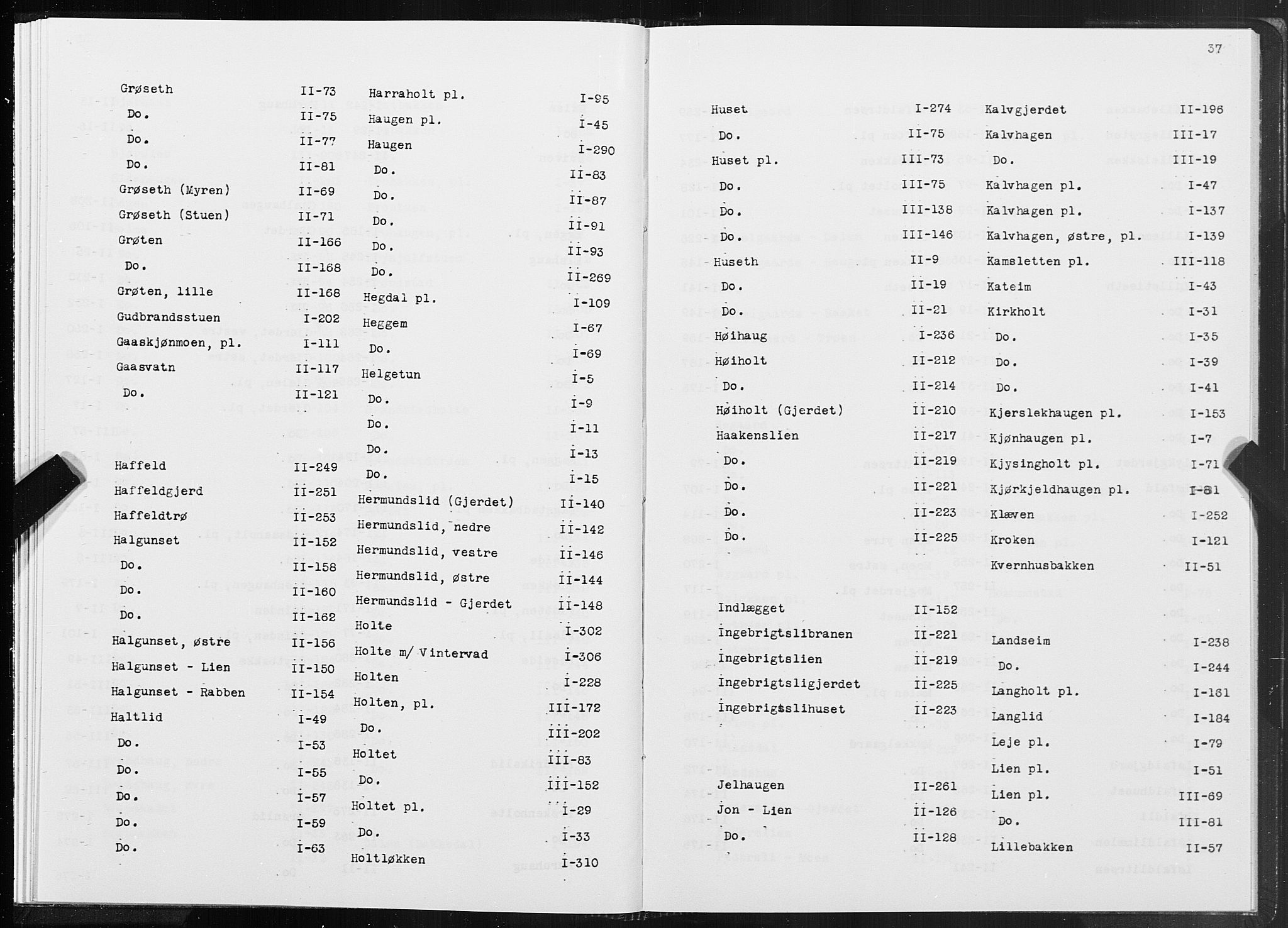 SAT, 1875 census for 1567P Rindal, 1875, p. 37