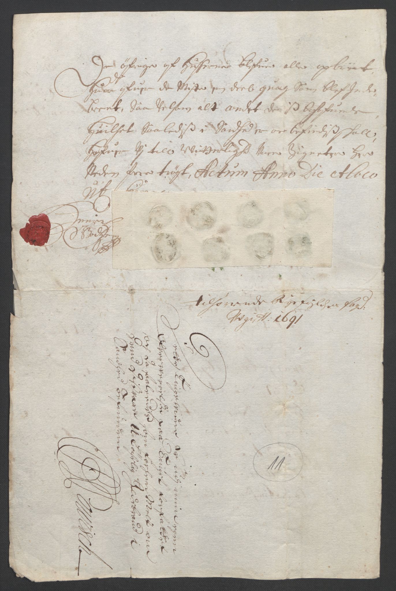 Rentekammeret inntil 1814, Reviderte regnskaper, Fogderegnskap, AV/RA-EA-4092/R47/L2856: Fogderegnskap Ryfylke, 1689-1693, p. 416