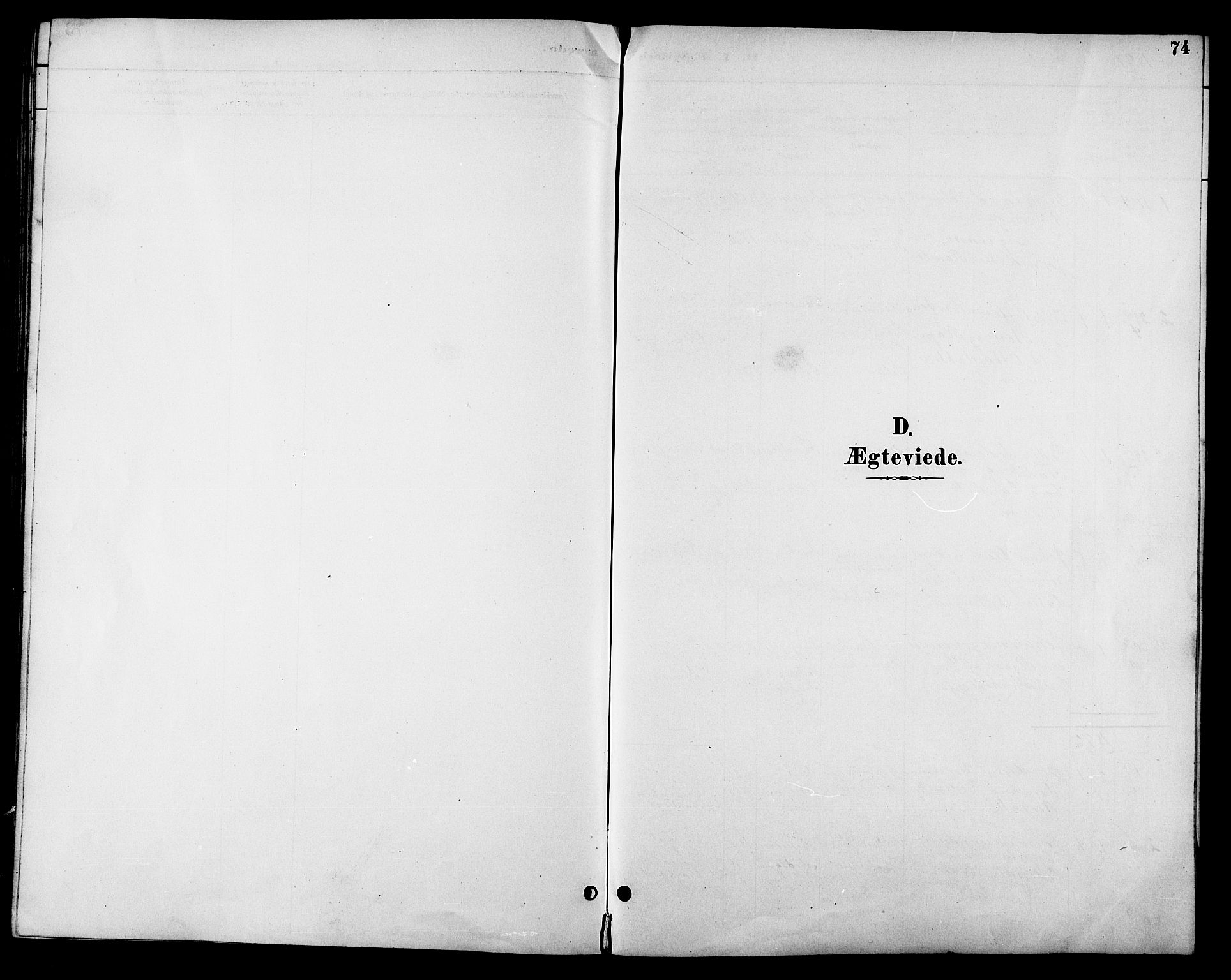 Ministerialprotokoller, klokkerbøker og fødselsregistre - Sør-Trøndelag, SAT/A-1456/685/L0978: Parish register (copy) no. 685C03, 1891-1907, p. 74