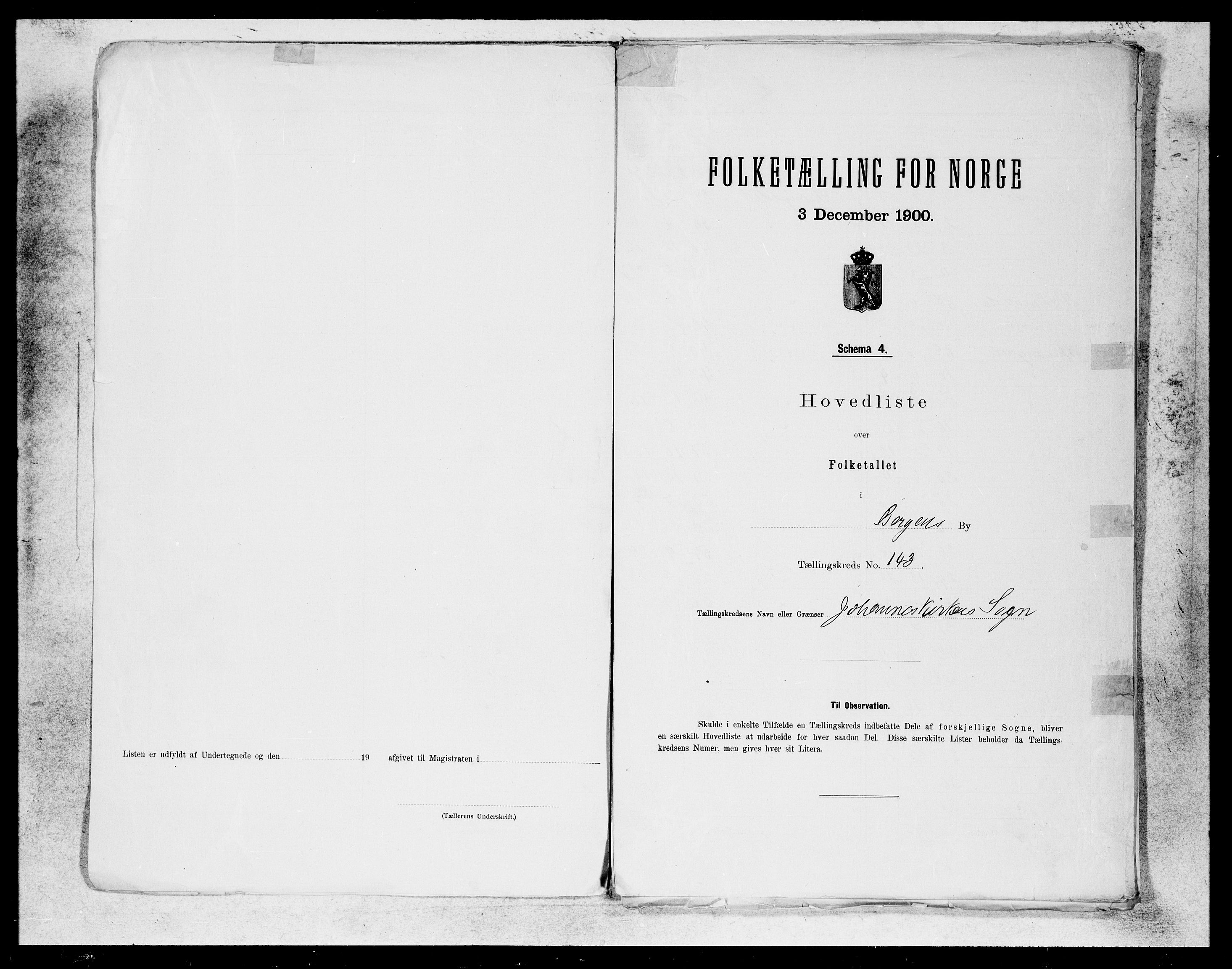 SAB, 1900 census for Bergen, 1900, p. 294