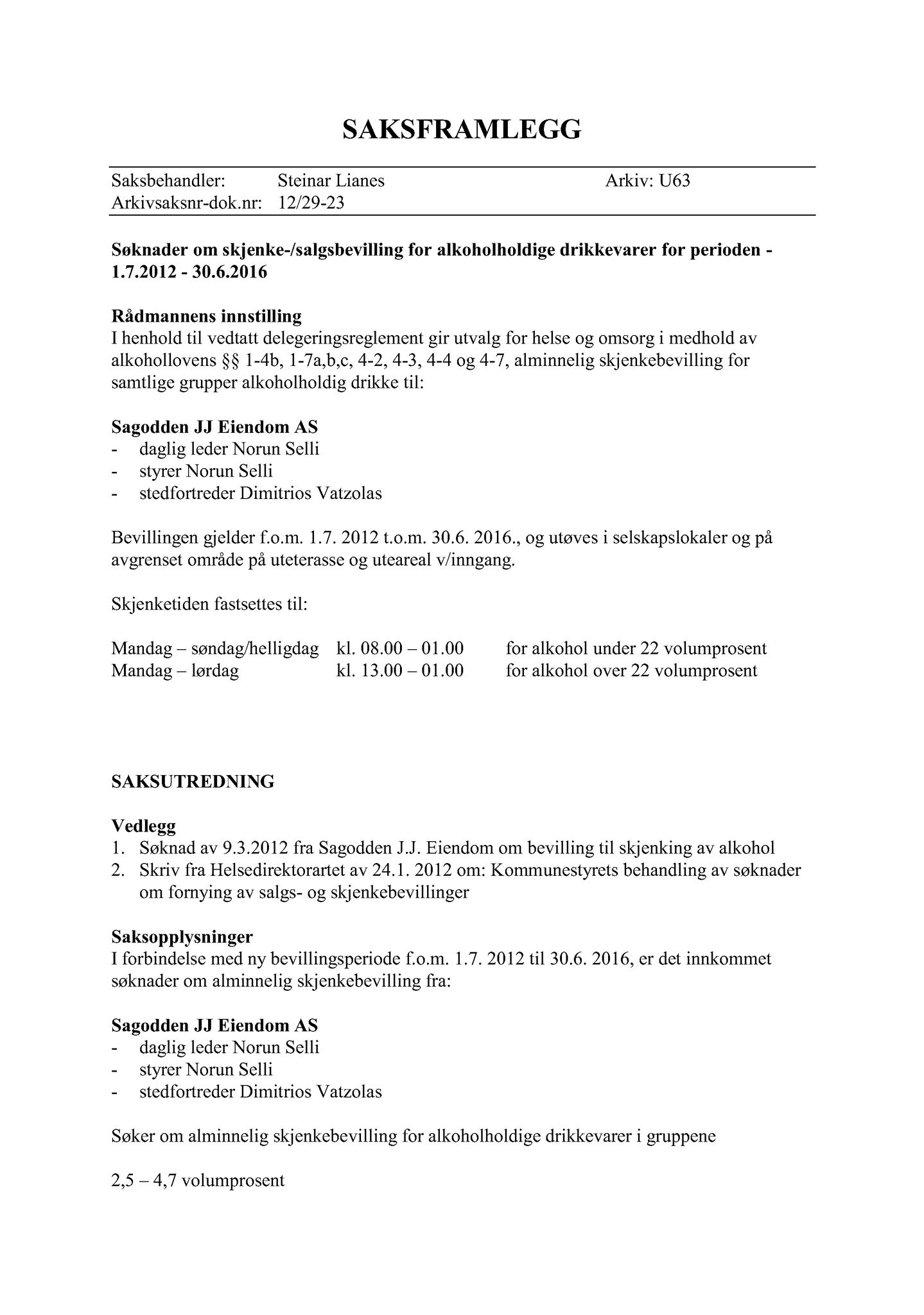 Klæbu Kommune, TRKO/KK/05-UOm/L003: Utvalg for omsorg - Møtedokumenter, 2012, p. 284
