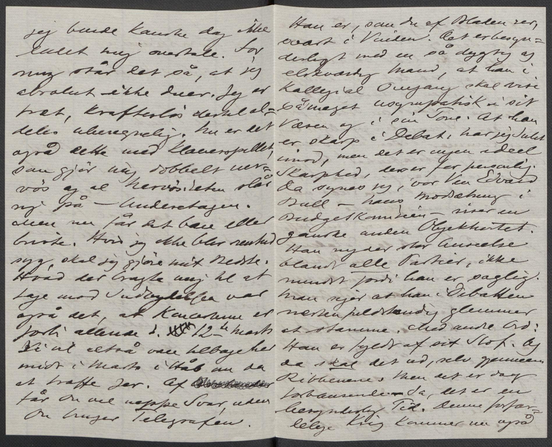 Beyer, Frants, AV/RA-PA-0132/F/L0001: Brev fra Edvard Grieg til Frantz Beyer og "En del optegnelser som kan tjene til kommentar til brevene" av Marie Beyer, 1872-1907, p. 754