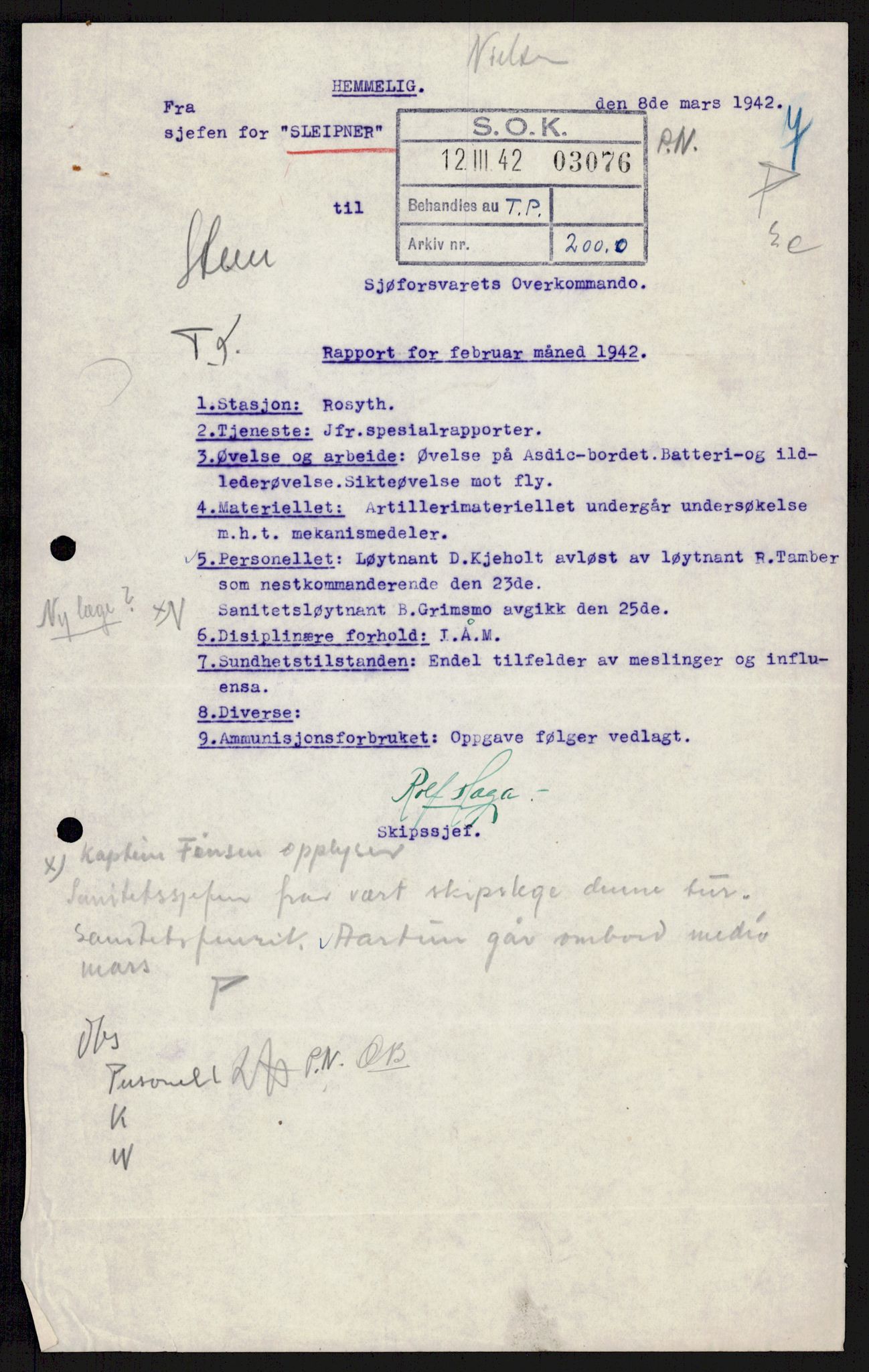 Forsvaret, Sjøforsvarets overkommando, AV/RA-RAFA-2035/D/Dc/L0193: --, 1940-1951, p. 645