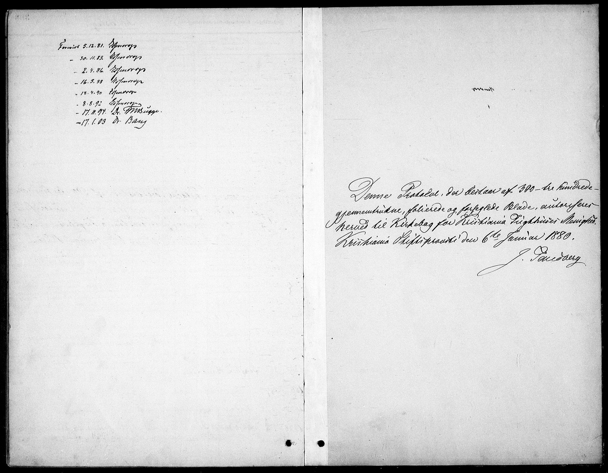 Kristiania tukthusprest Kirkebøker, AV/SAO-A-10881/F/Fa/L0005: Parish register (official) no. 5, 1879-1936