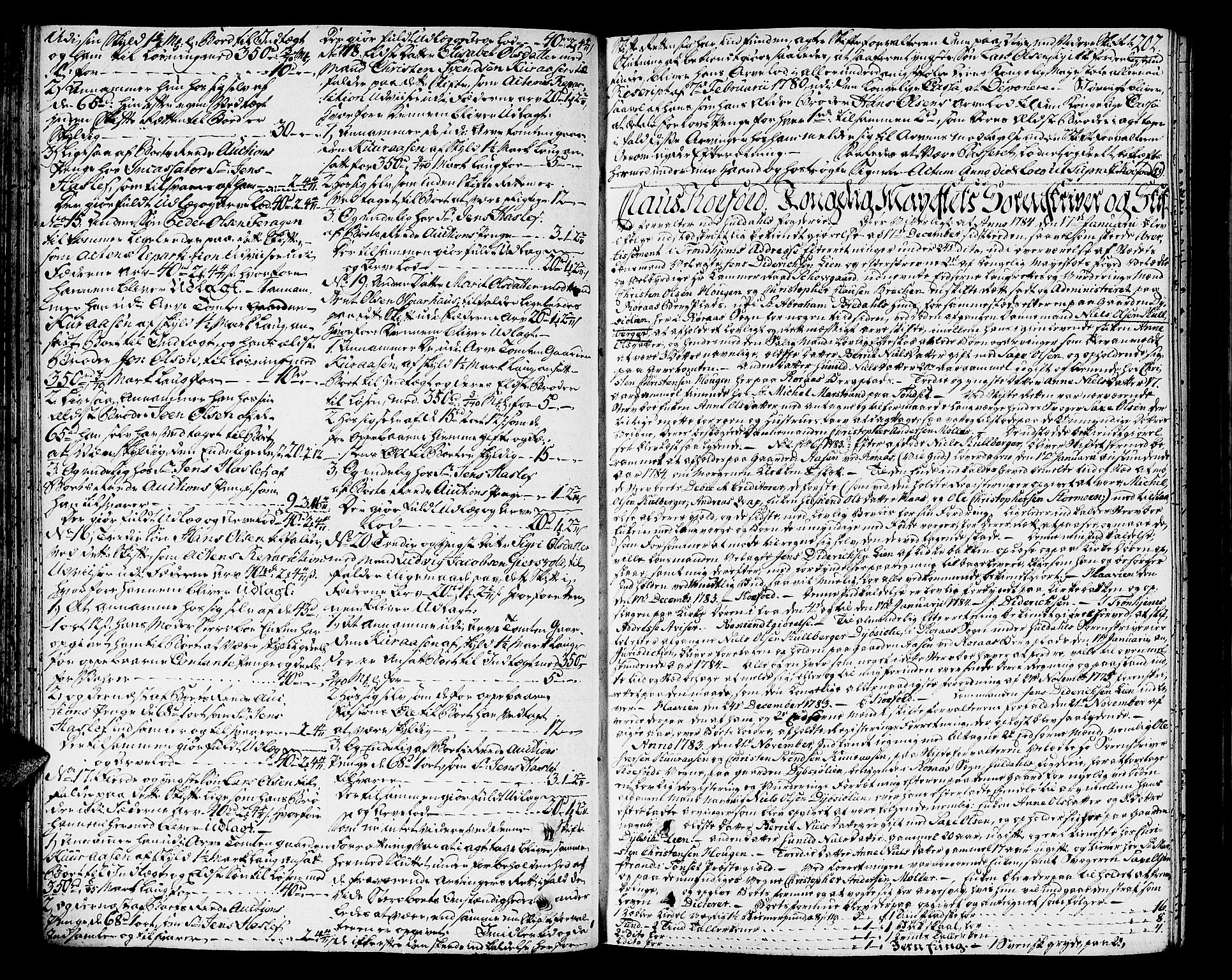Gauldal sorenskriveri, SAT/A-0014/1/3/3A/L0007: Skifteprotokoll, 1782-1786, p. 201b-202a