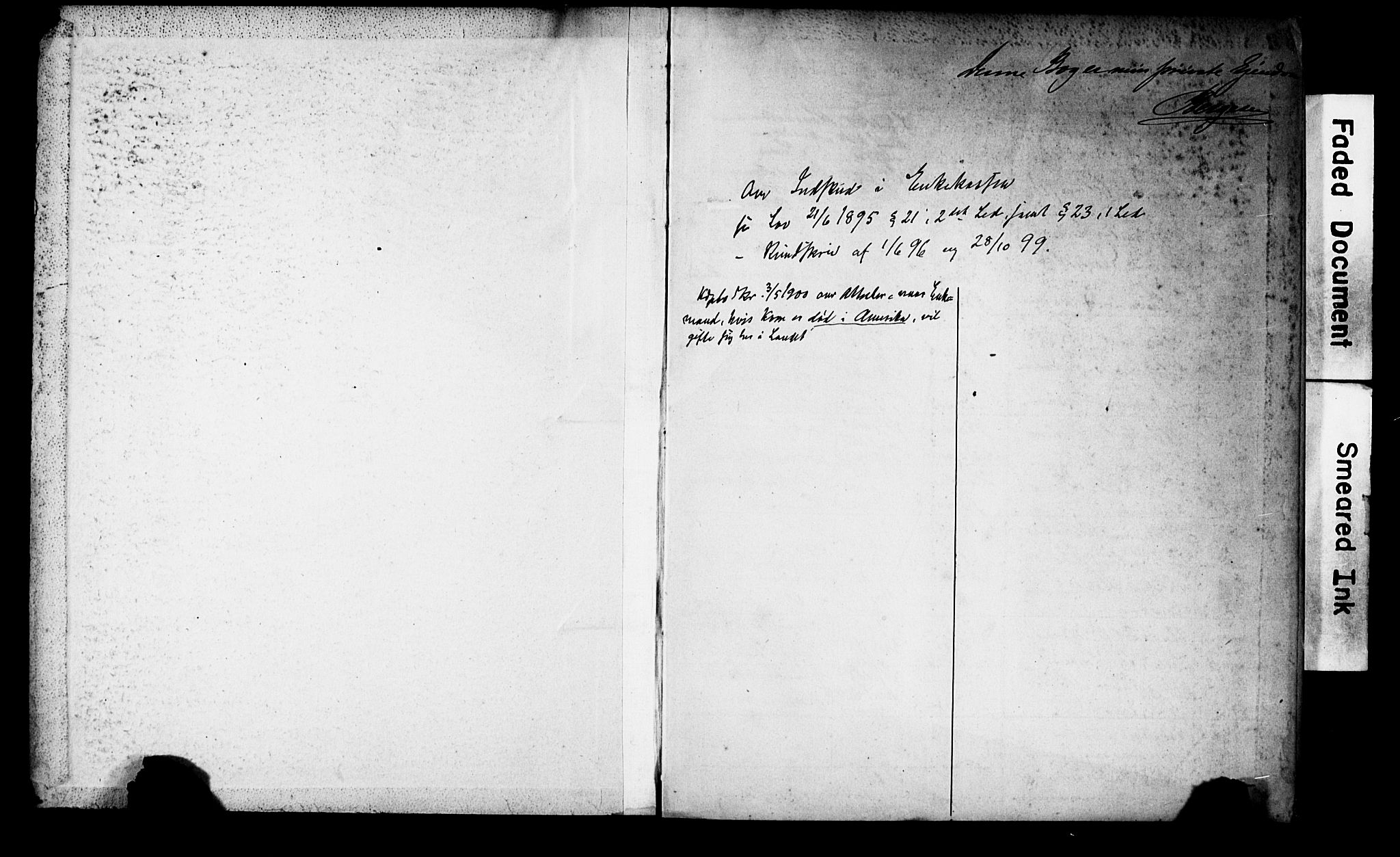 Domkirken sokneprestkontor, SAST/A-101812/001/70/705BA/L0004: Banns register no. 4, 1892-1904