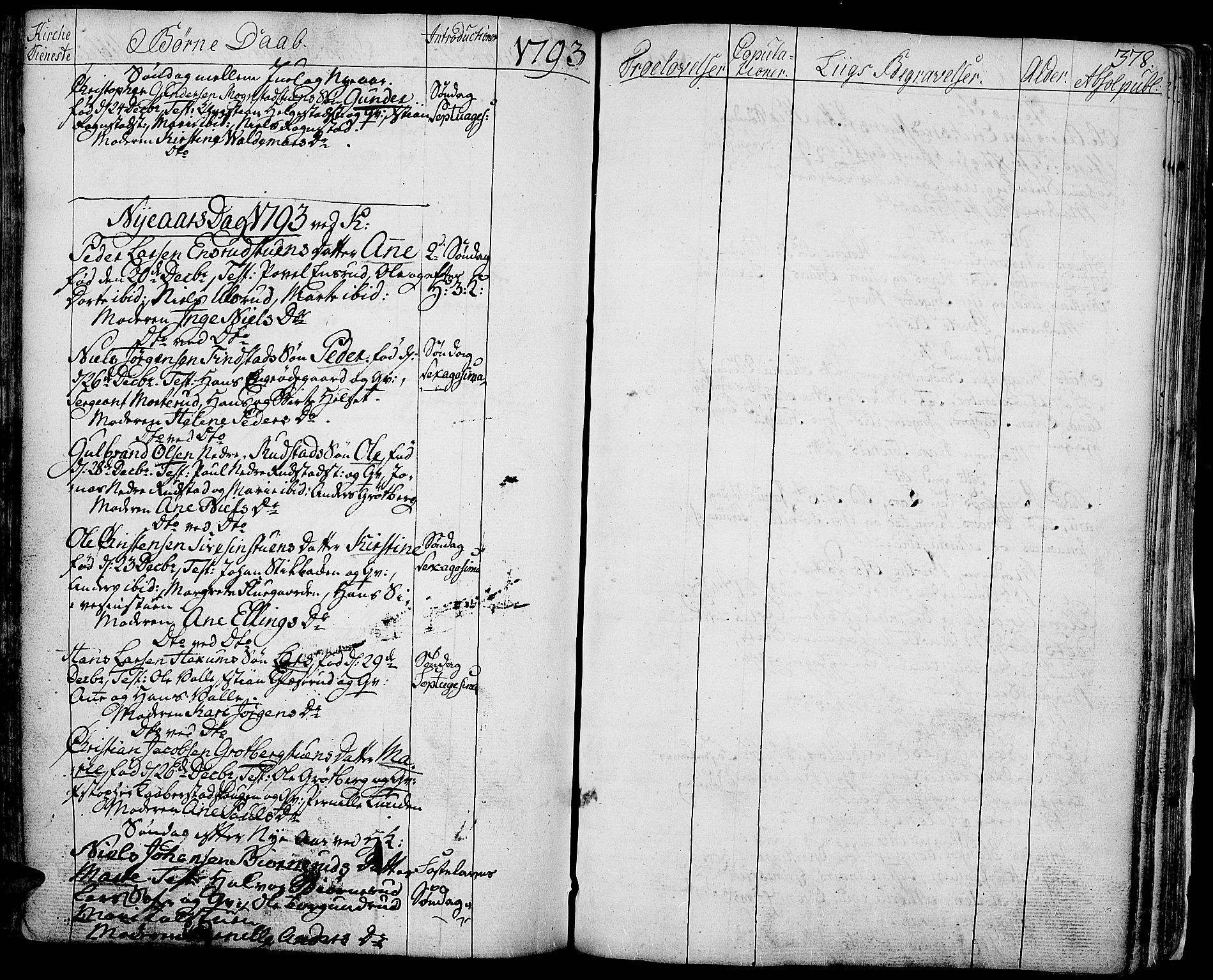 Toten prestekontor, SAH/PREST-102/H/Ha/Haa/L0006: Parish register (official) no. 6, 1773-1793, p. 378