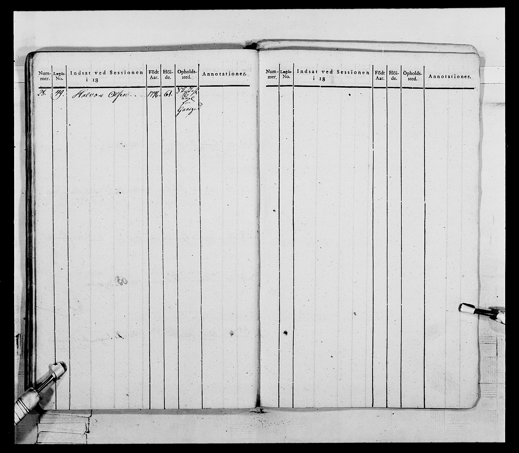 Generalitets- og kommissariatskollegiet, Det kongelige norske kommissariatskollegium, AV/RA-EA-5420/E/Eh/L0118: Telemarkske nasjonale infanteriregiment, 1814, p. 195